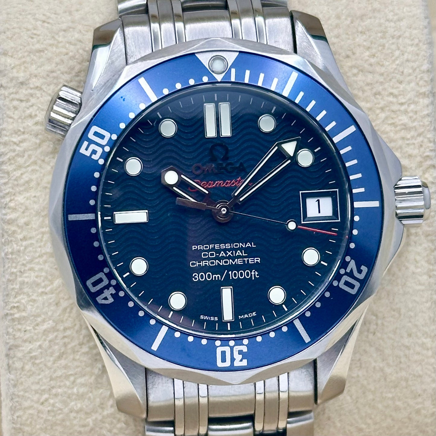 Seamaster 300M Co-Axial Blue Wave 36MM Ref 2222.80.00 2011
