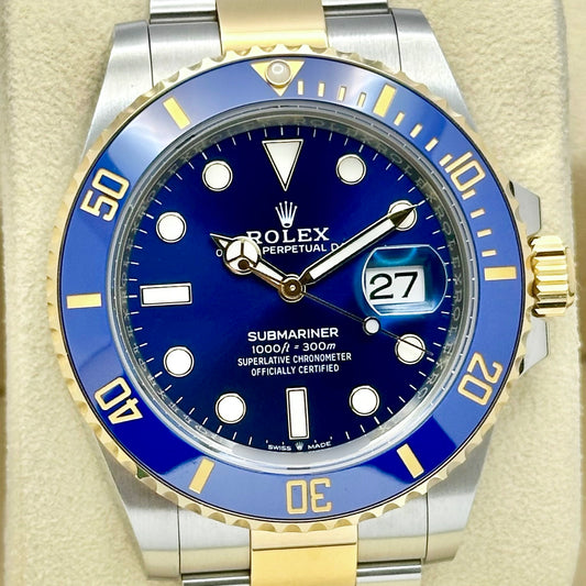 Submariner Date Bluesy Two Tone Ref 126613LB 2023