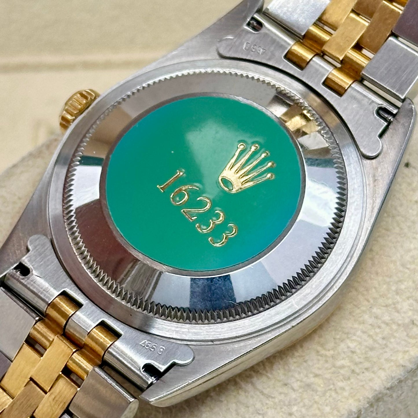 Datejust 36 Champagne Big Diamond Ref 16233 2000