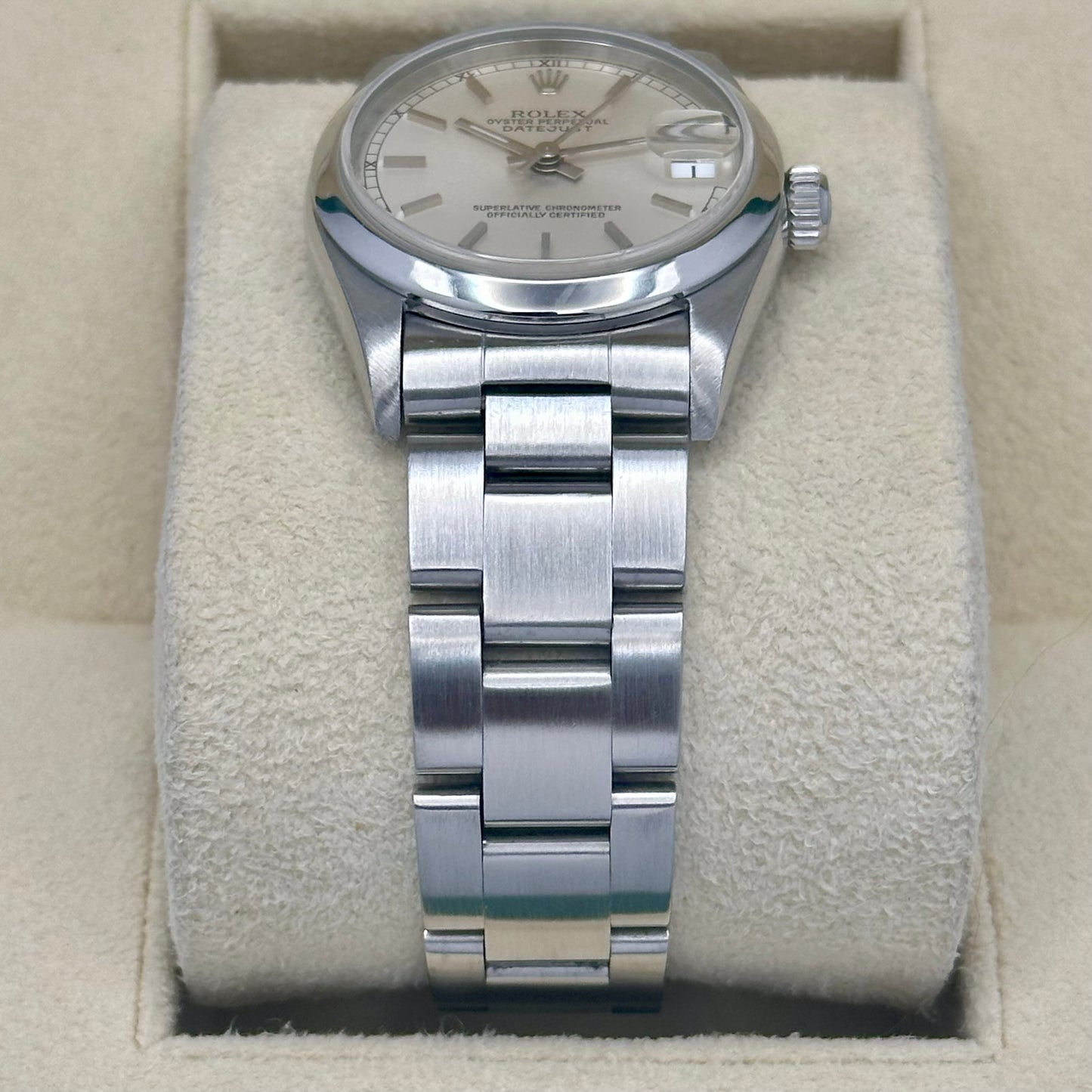 Datejust 31 Silver Sunburst Ref 78240 1999