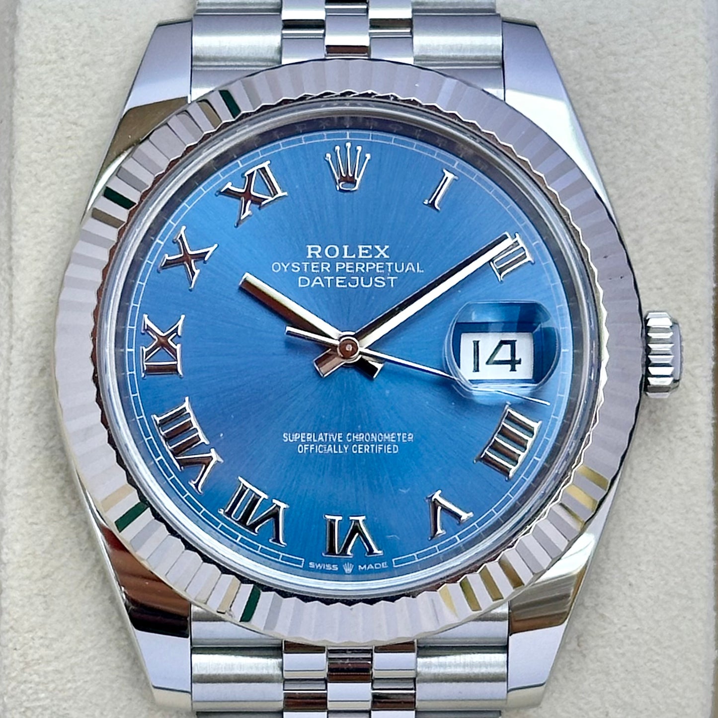 Datejust 41 Azzurro Blue Ref 126334 2021