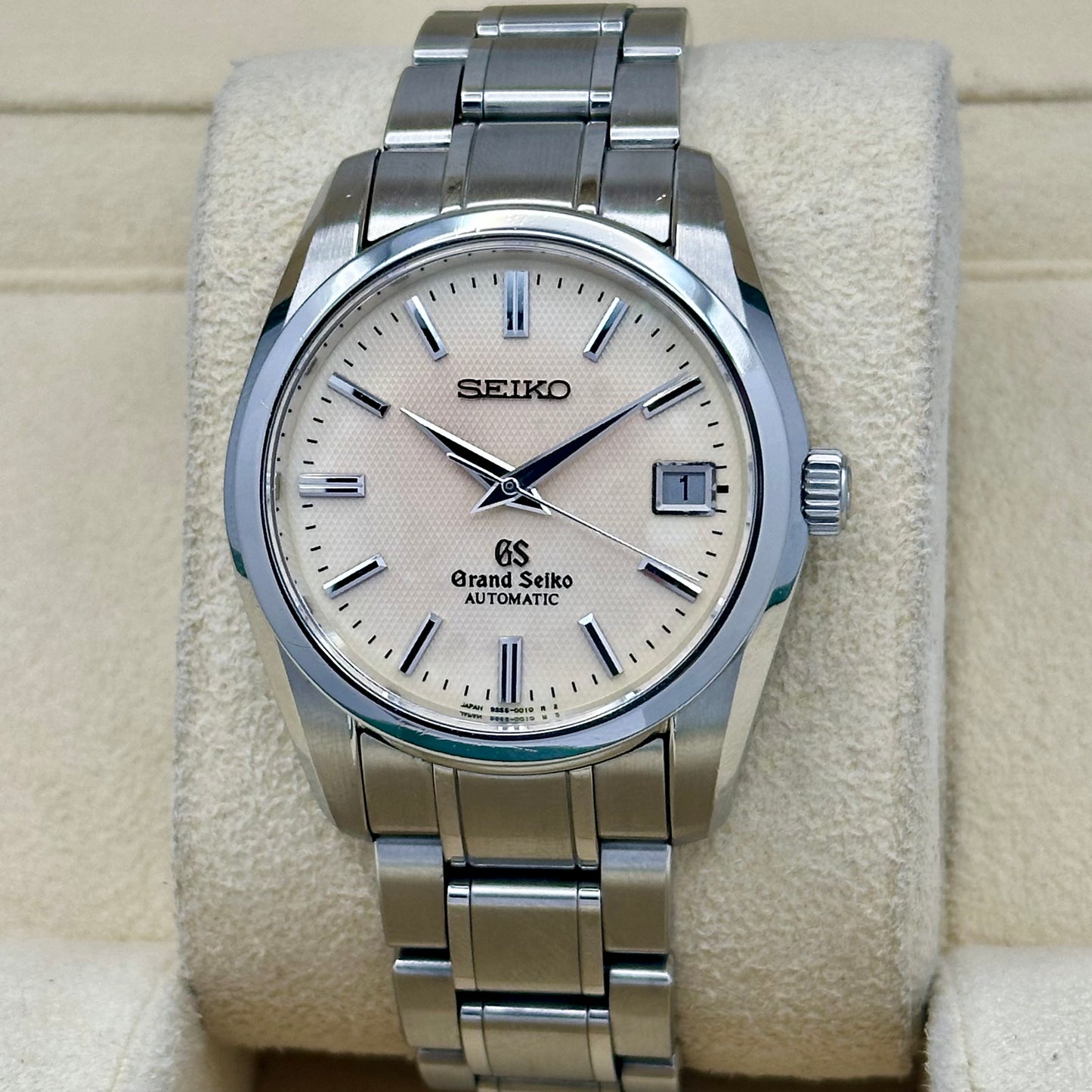 Automatic Ivory Guilloché Ref SBGR003 1999
