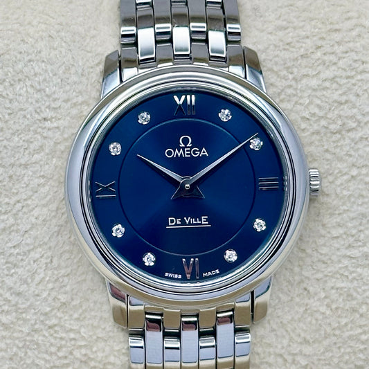 De Ville Prestige Ladies Blue Diamond Ref 424.10.27.60.53.001 2024
