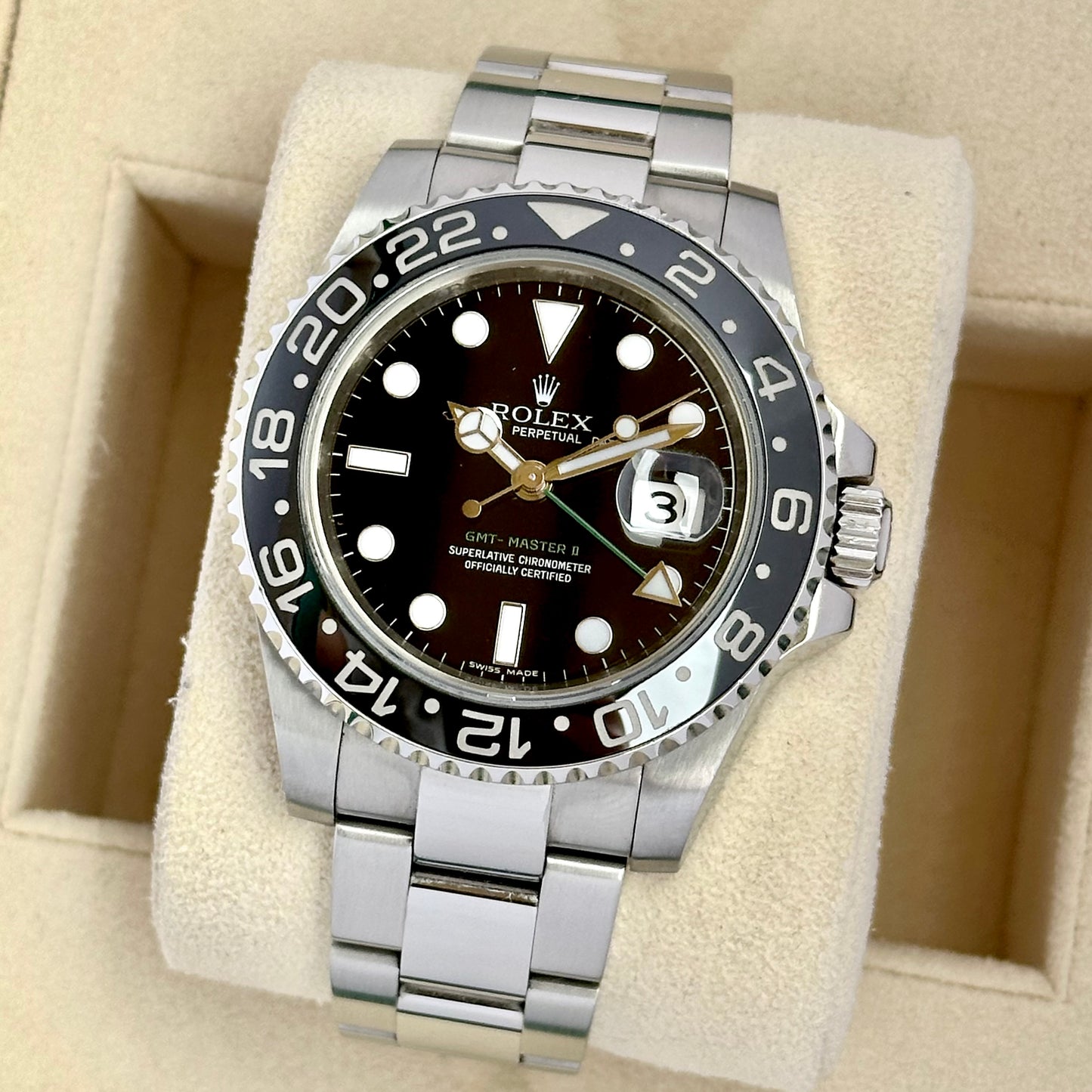 GMT Master II Green Arrow Ref 116710LN 2009