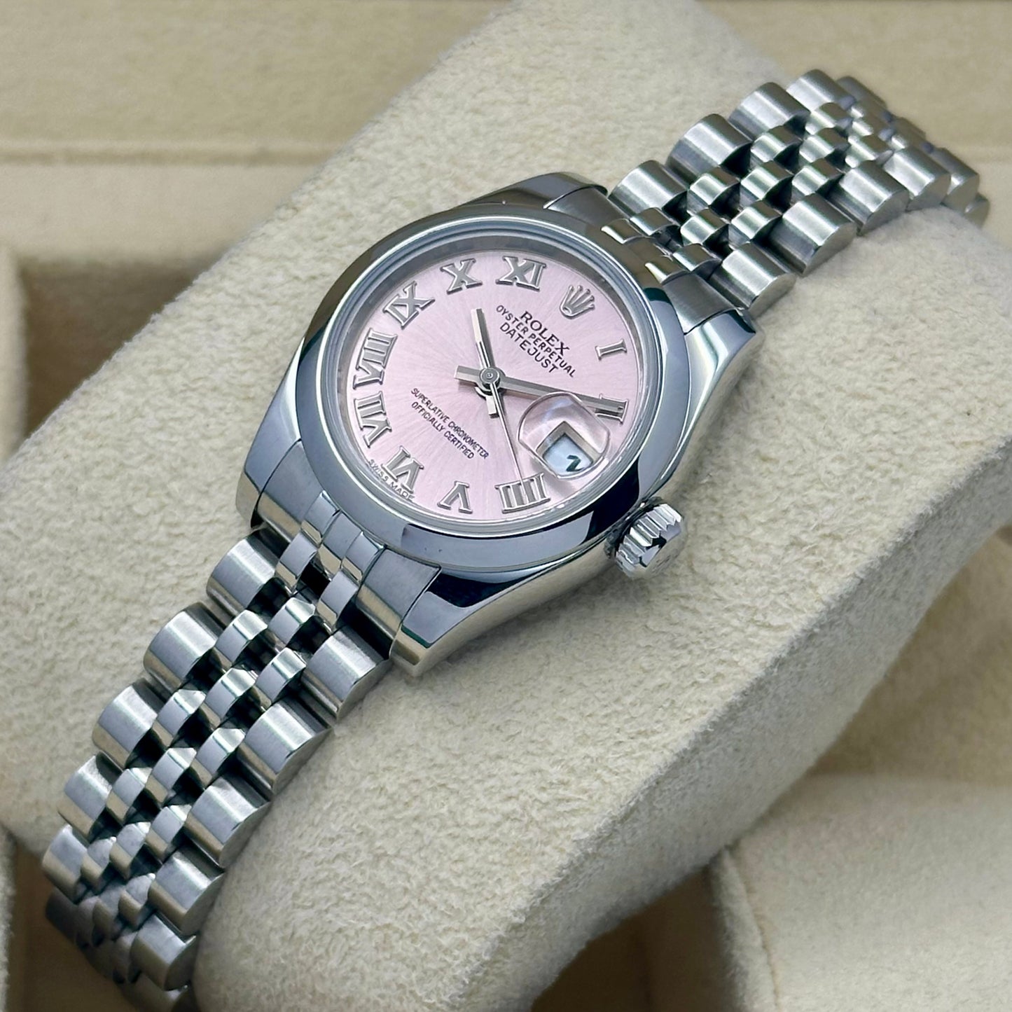Lady-Datejust 26 Pink Romans Ref 179160 2016