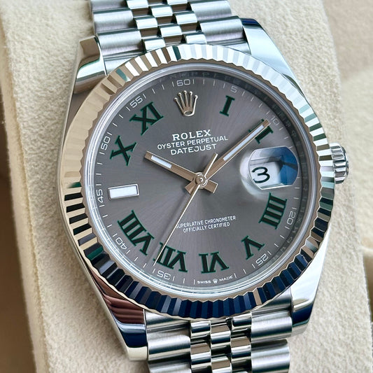 Datejust 41 Wimbledon Dial Ref 126334 2021