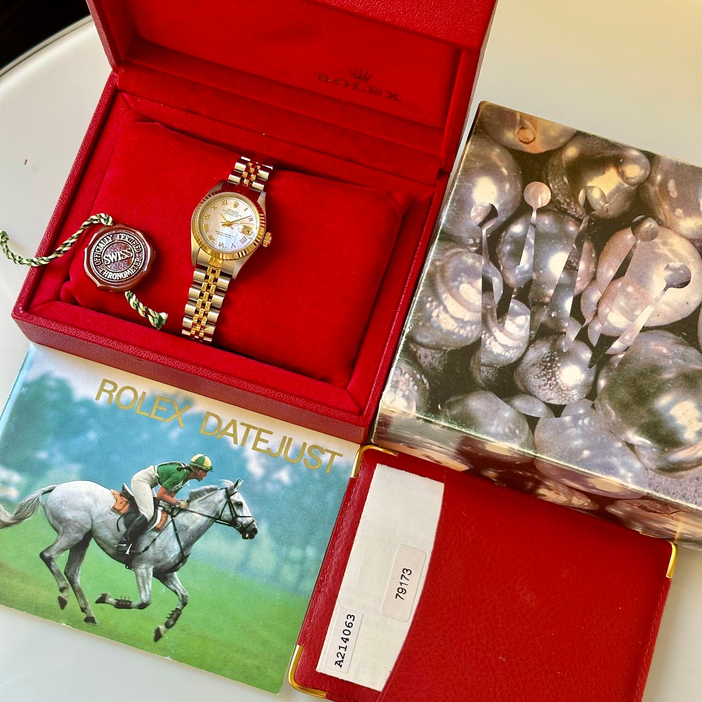 Lady-Datejust 26 Mother Of Pearl Romans Ref 79173 1999