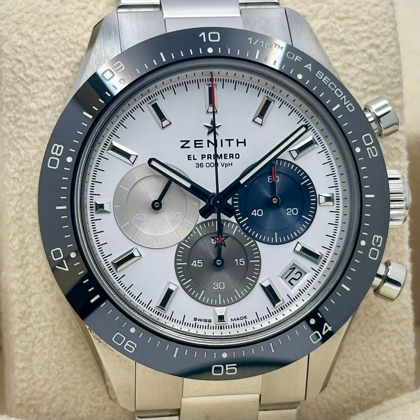 Chronomaster Sport El Primero White Ref 03.3100.3600/69.M3100 2021