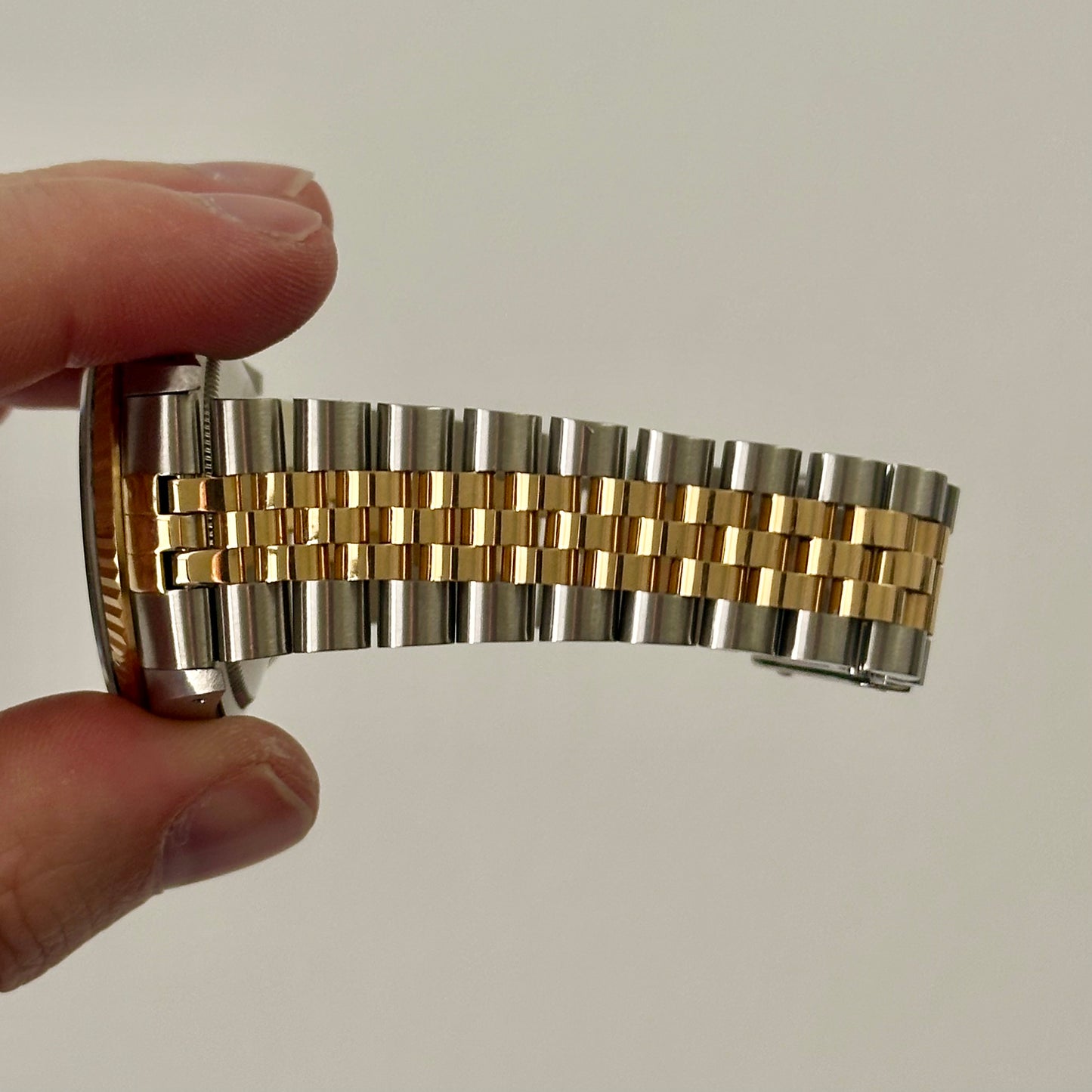 (ON HOLD) Datejust 36 Black Diamond 18K Yellow Gold Ref 16233