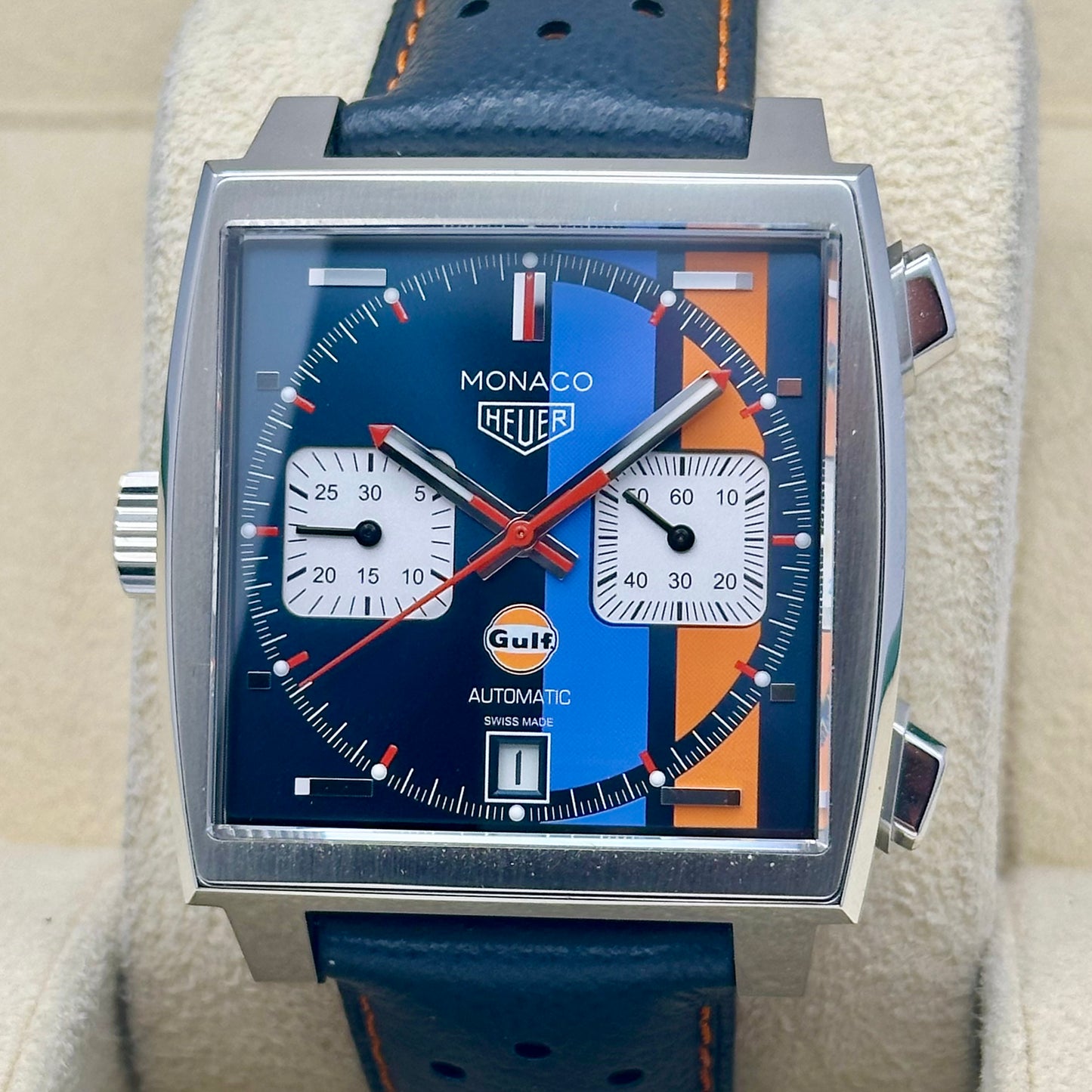 Monaco Chronograph X Gulf Special Edition Ref CAW211R.FC6401 2022