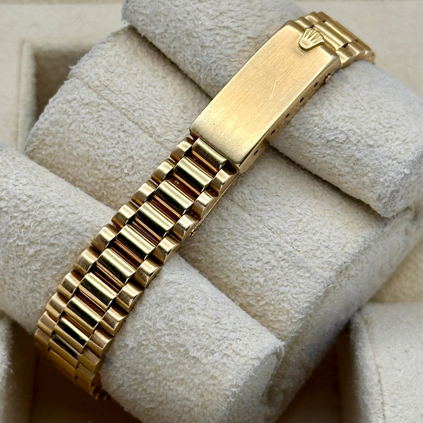 Lady-Datejust 26 Champagne Diamond 18K Yellow Gold President Ref 6917/8