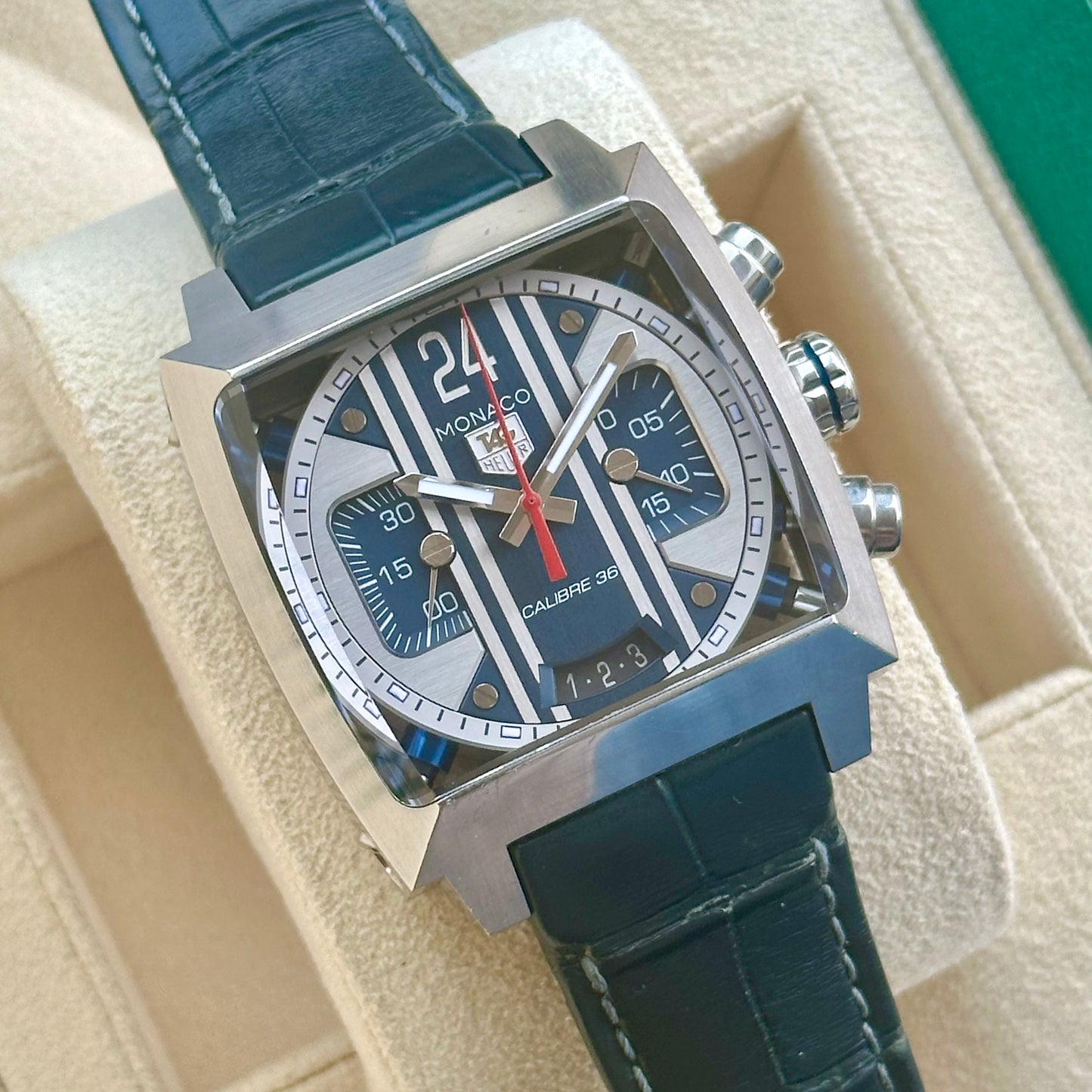 Monaco Calibre 36 Chronograph Ref CAL5111.FC6299