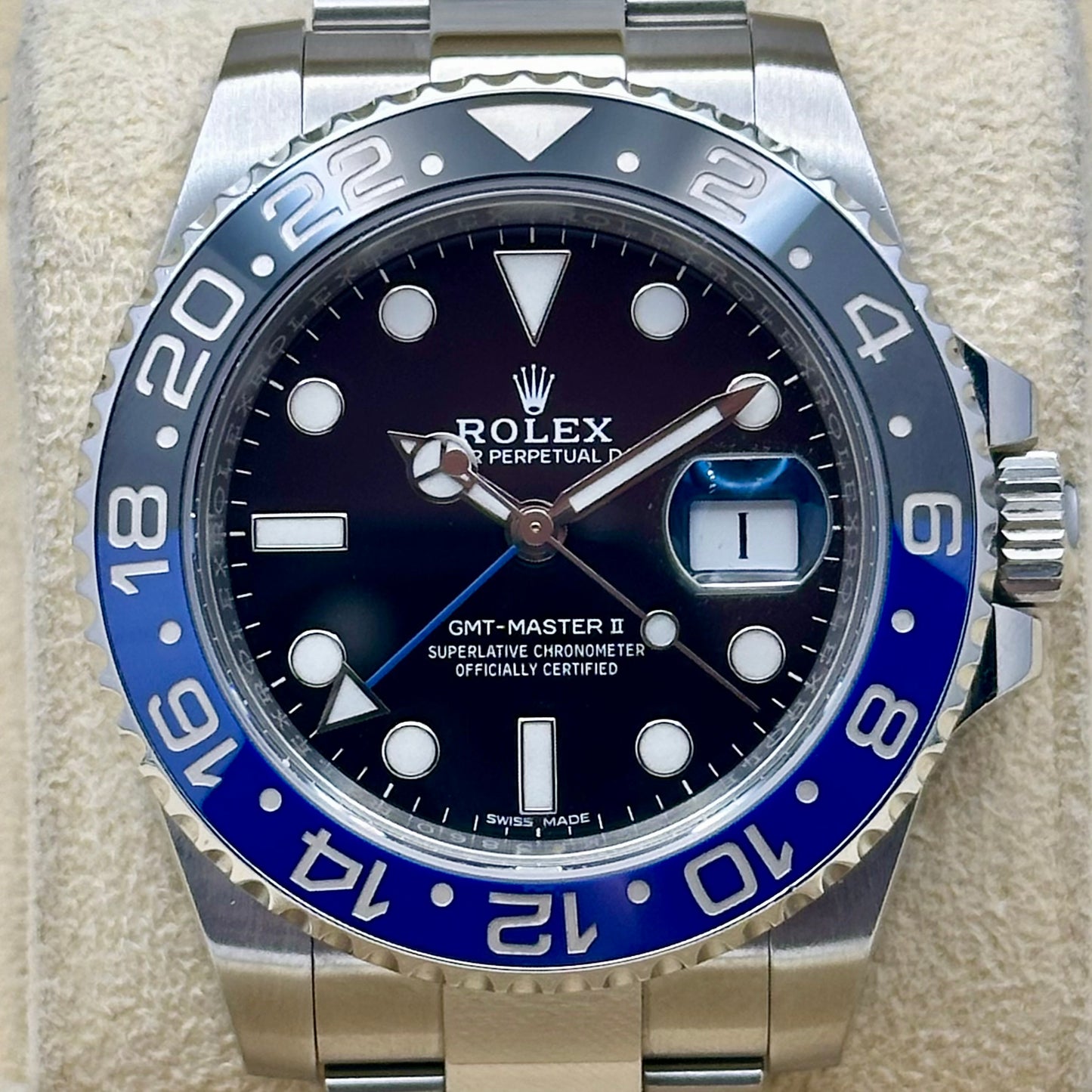 (ON HOLD) GMT Master II Batman Ref 116710BLNR 2017