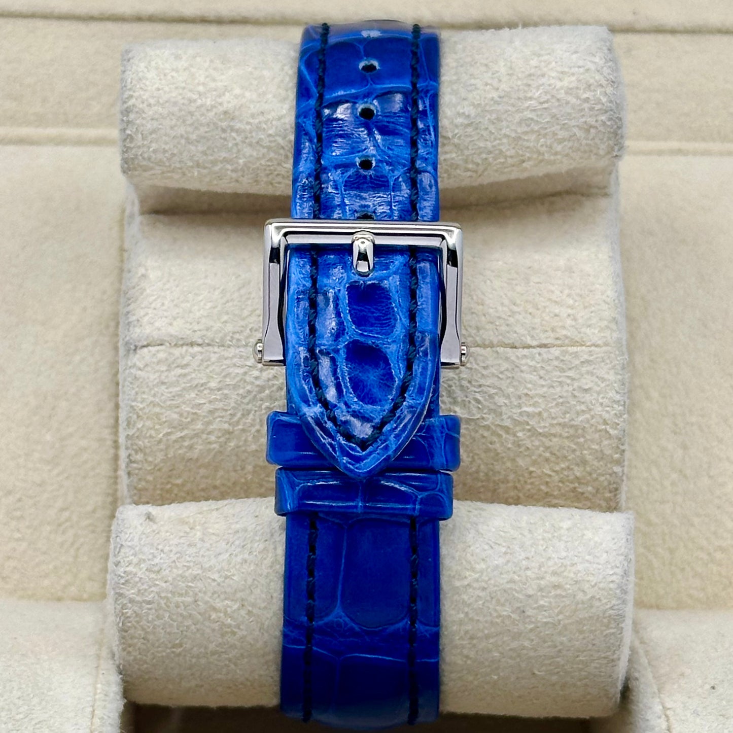 Complications Factory Diamond Bezel 18K White Gold Sunburst Blue Ref 7121/200G-001 2025
