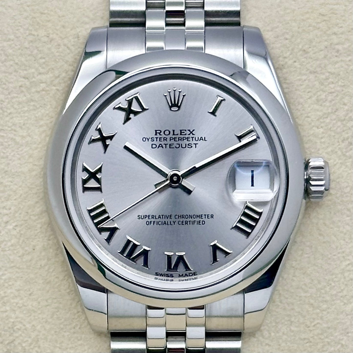 Datejust 31 Silver Romans Ref 178240 2013