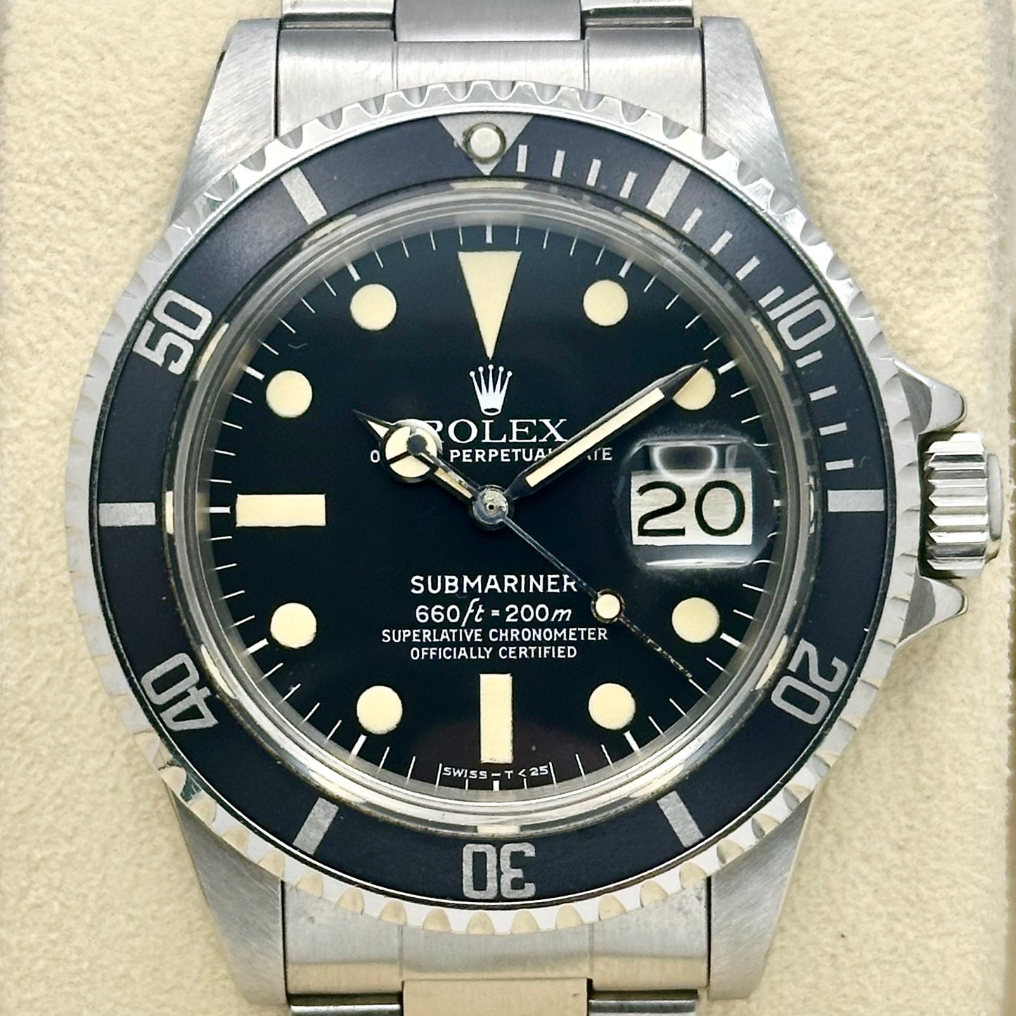 Submariner Date Vintage Tritium Ref 1680 1978