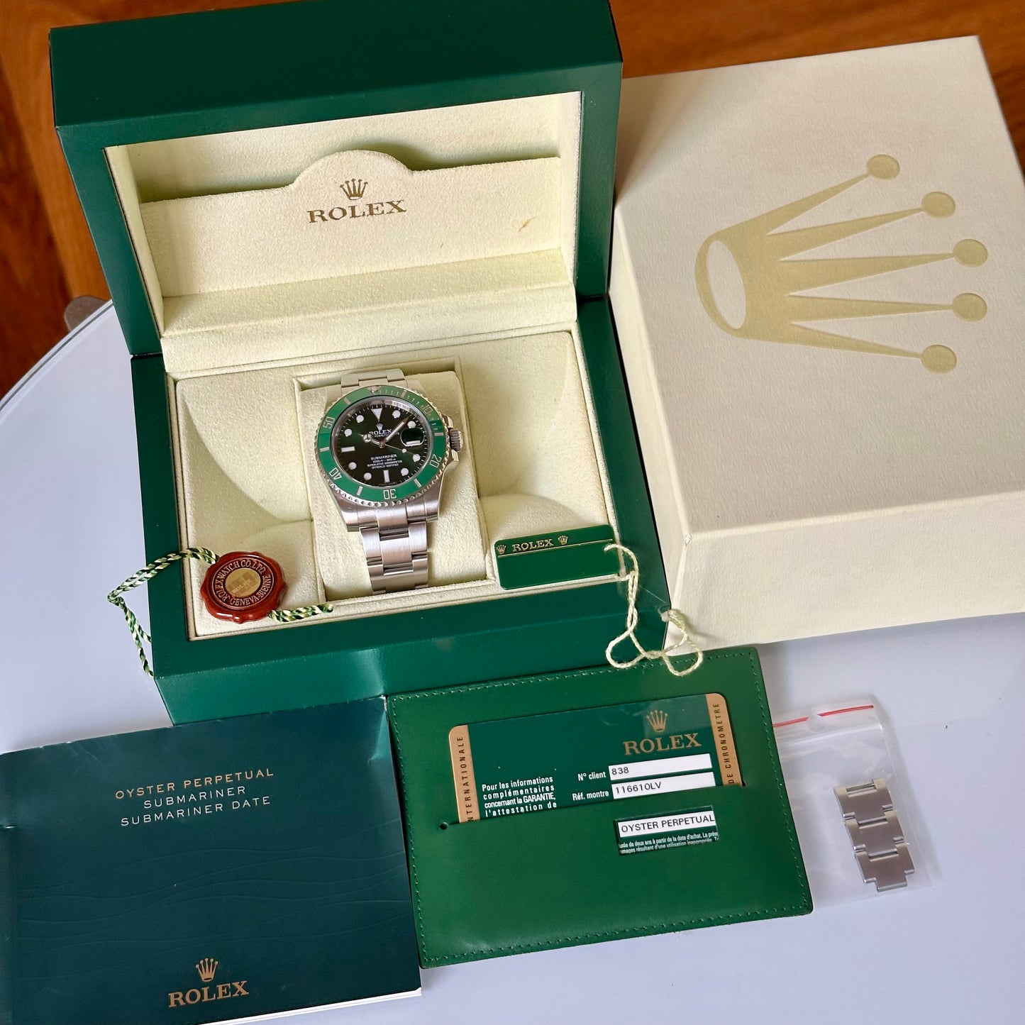 Submariner Date Hulk Ref 116610LV 2014
