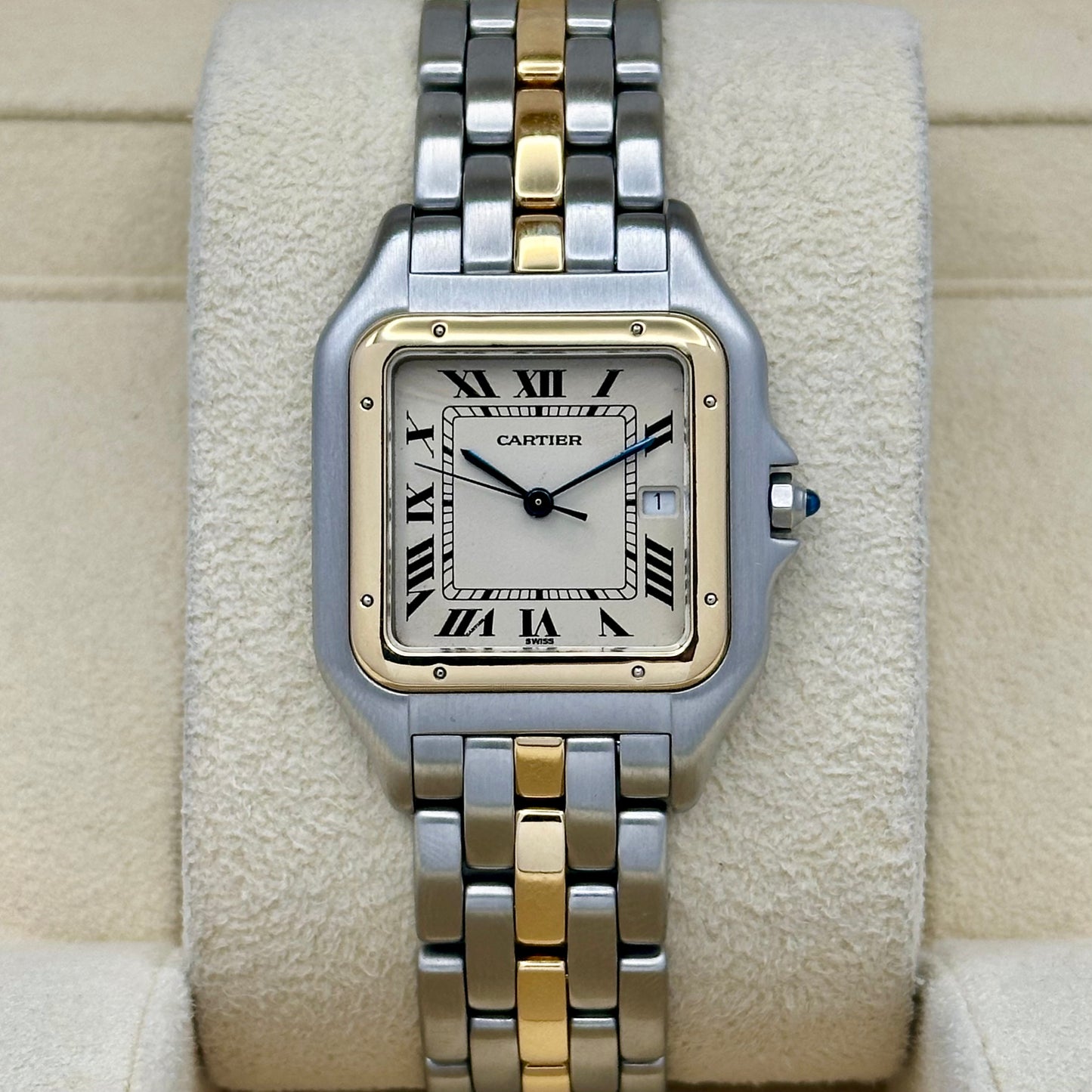 Panthére Single Row Jumbo 18K Yellow Gold Ref 8395 1990