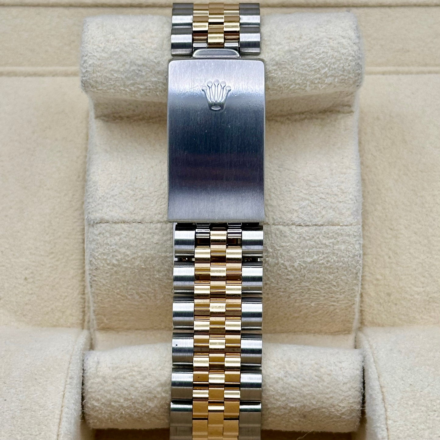 Datejust 36 Blue Vignette Diamond 18K Yellow Gold Ref 16233G 1991