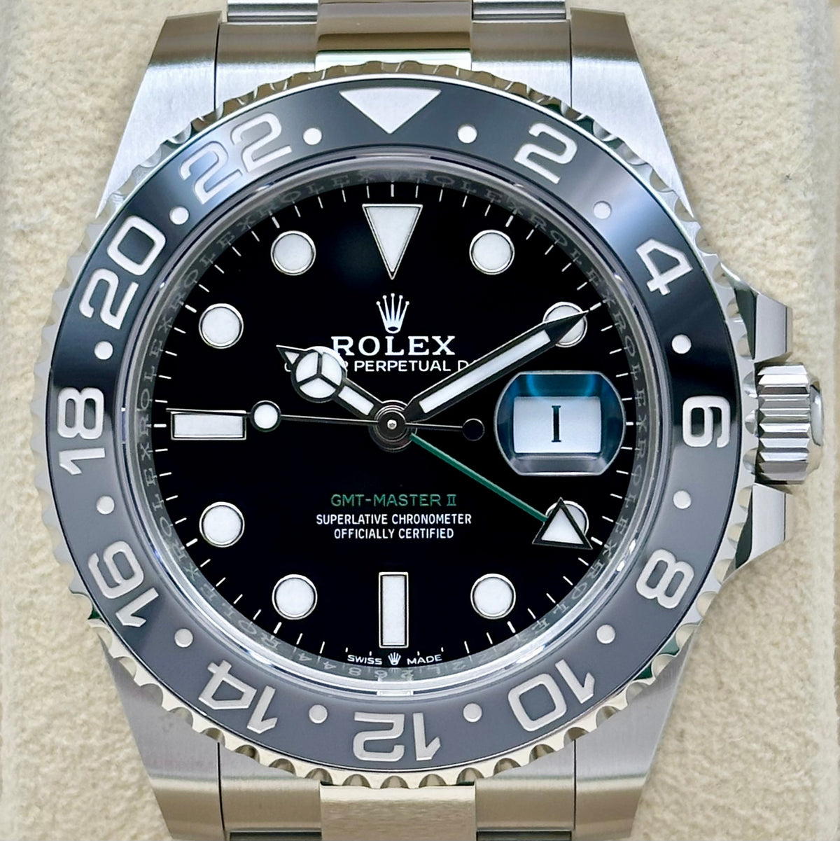 GMT Master II Bruce Wayne Ref 126710GRNR 2025
