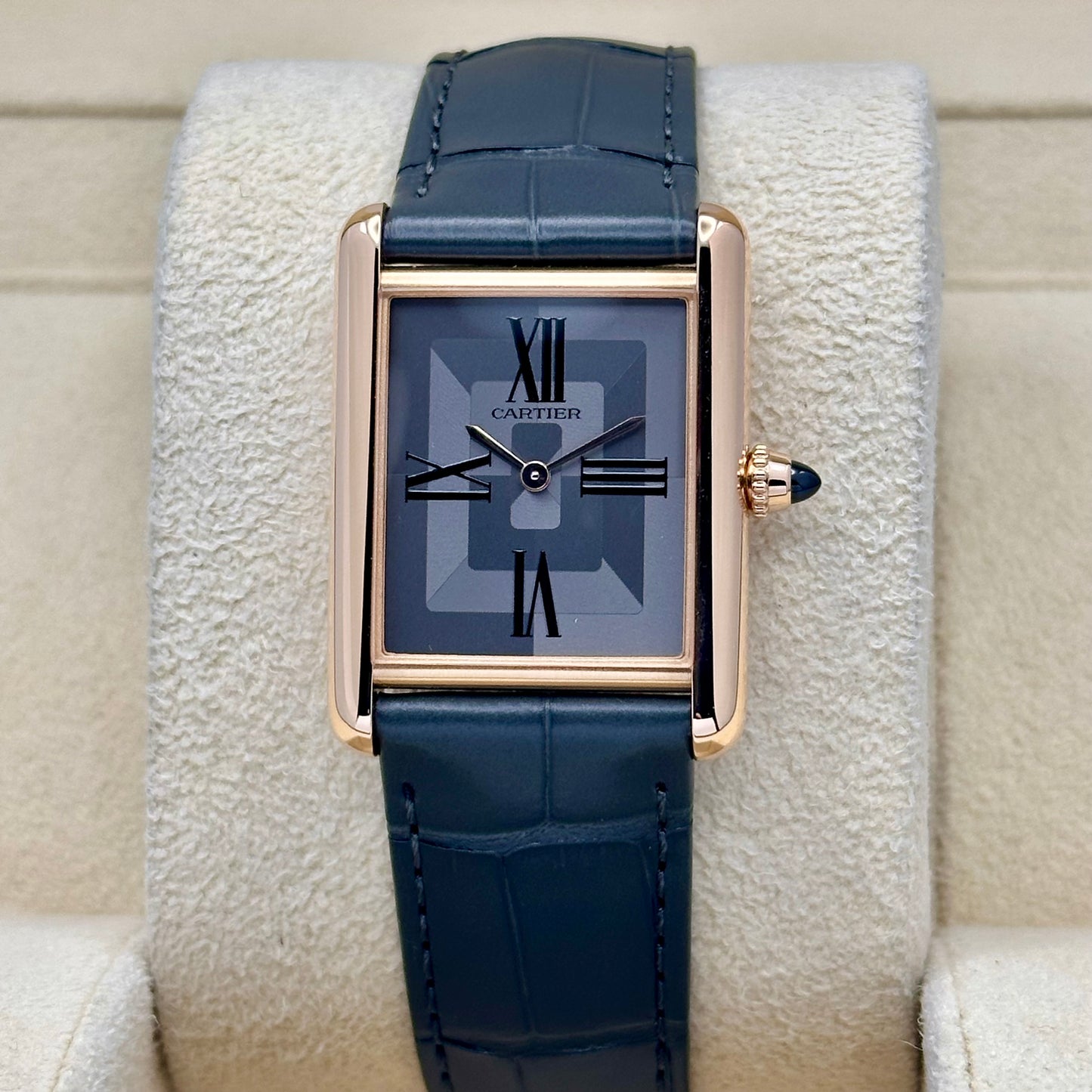 Louis Cartier Large 18K Rose Gold Manual Winding Ref WGTA0092 2025