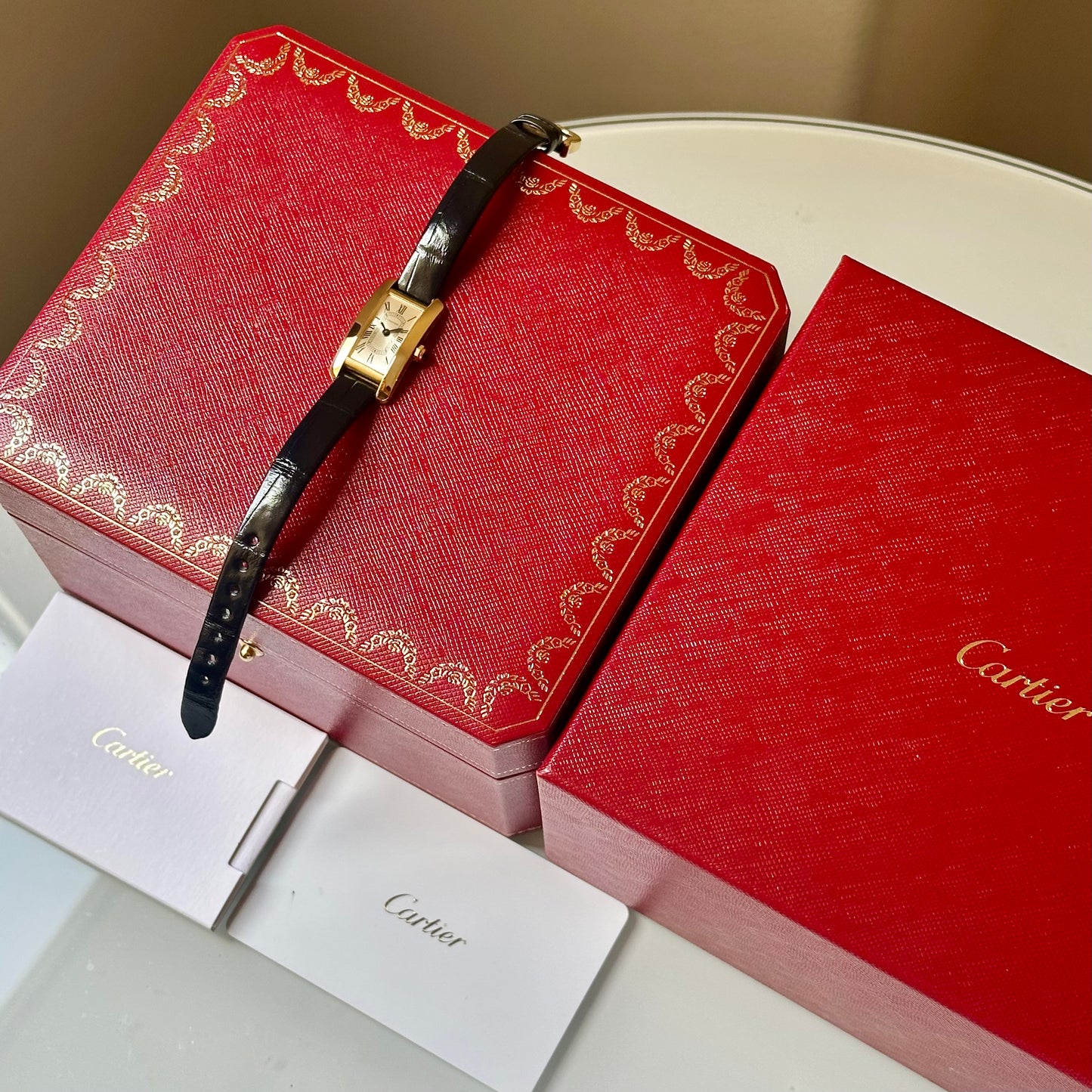 Tank Americàne Mini 18K Yellow Gold Ref WGTA0353 2025