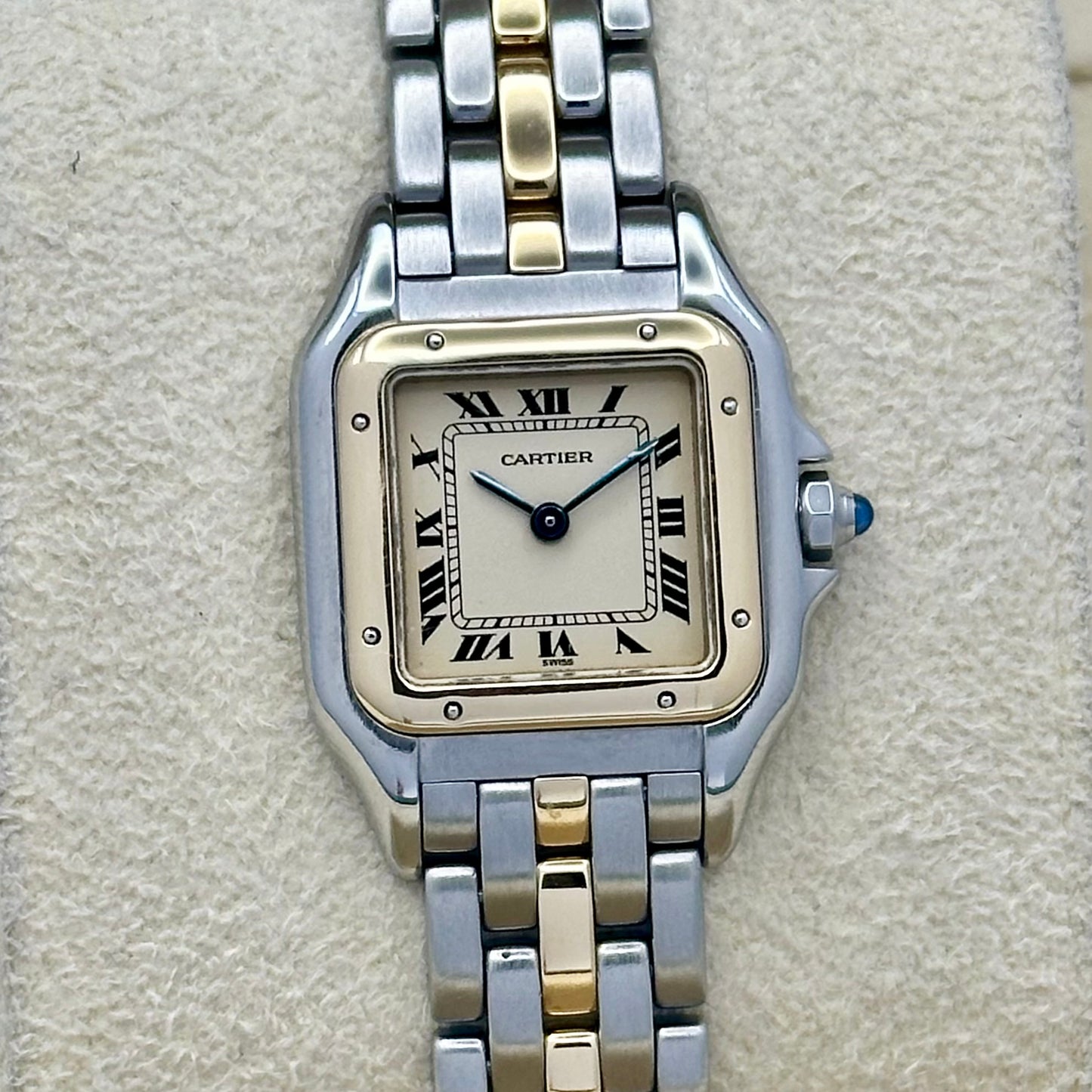 Panthére Small Single Row 18K Yellow Gold Two Tone Ref 669210