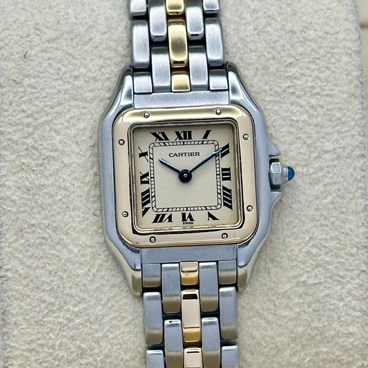 Panthére Small Single Row 18K Yellow Gold Two Tone Ref 669210