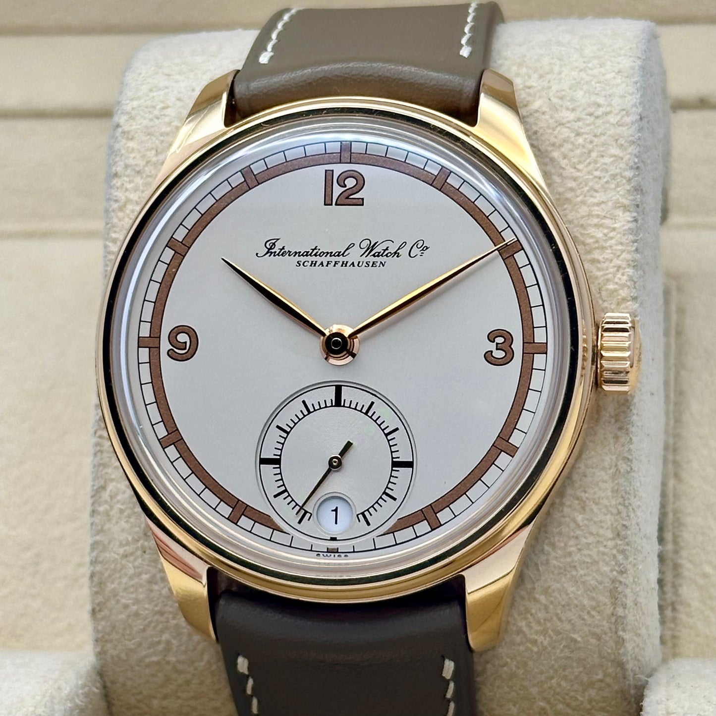 Portugieser Eight Days 75th Anniversary Limited Edition 18K Rose Gold Ref IW5102-06 2015