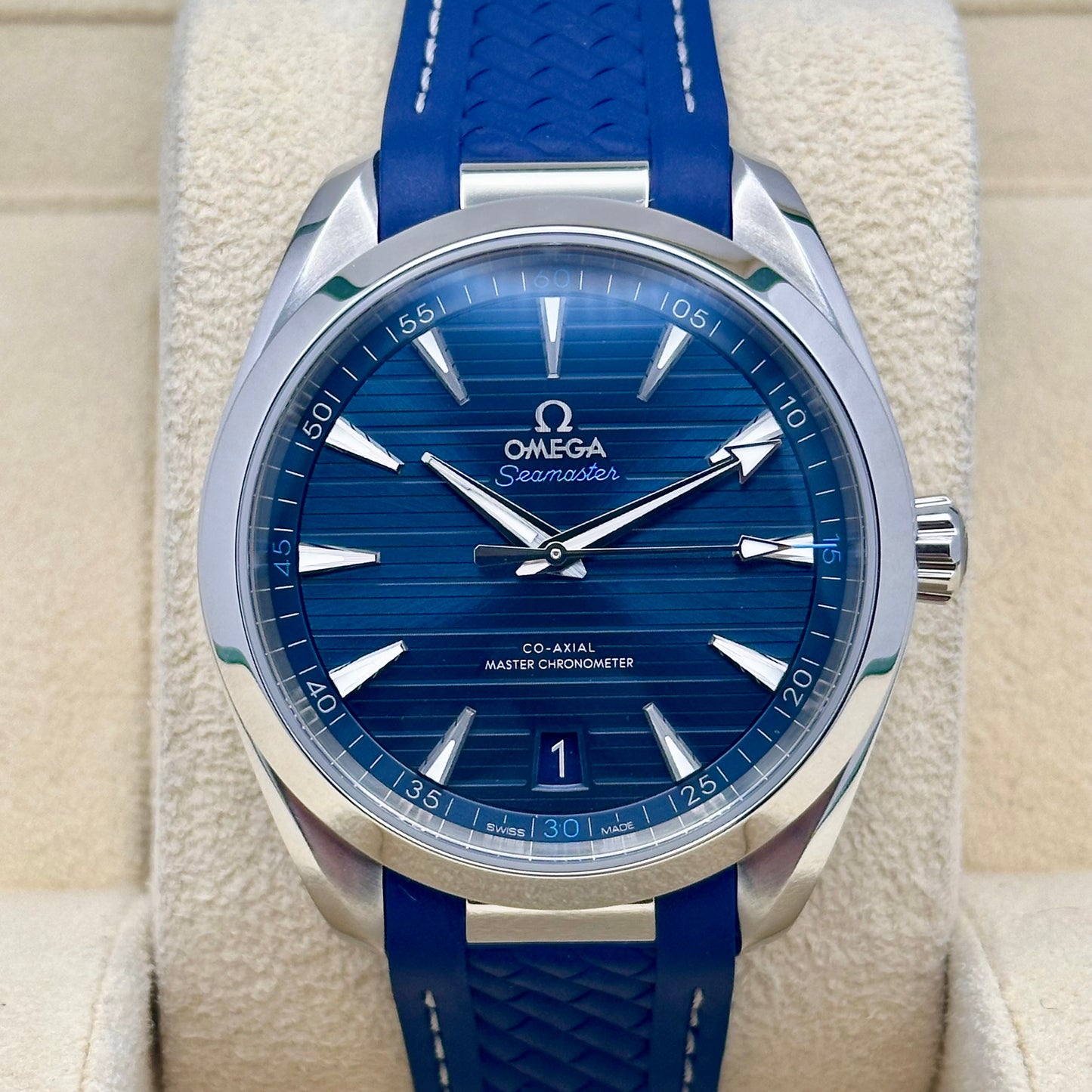 Seamaster Aqua Terra 150M Blue Ref 220.12.41.21.03.001 2025