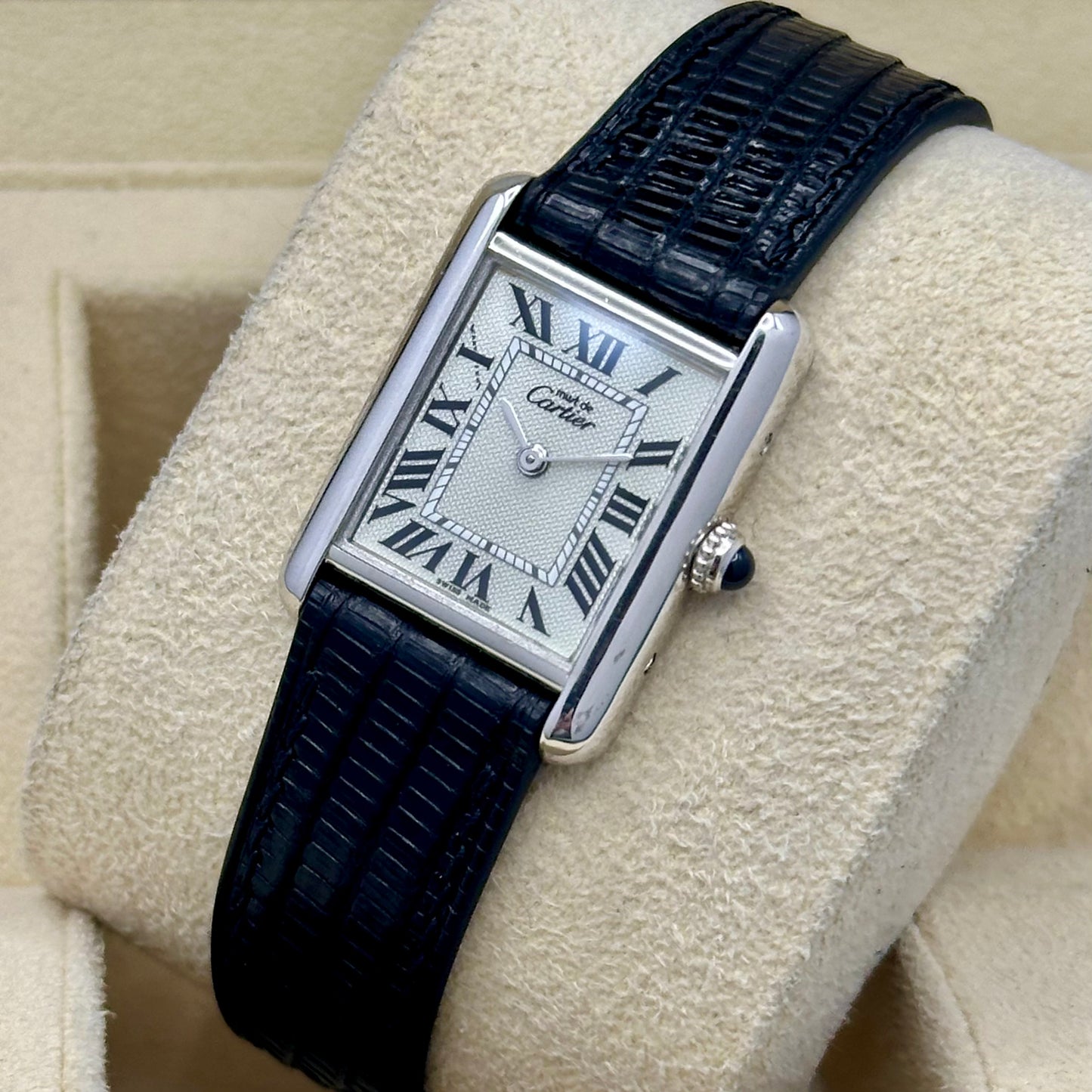 Tank Must Mid Size Woven Grey Dial Ref 2416