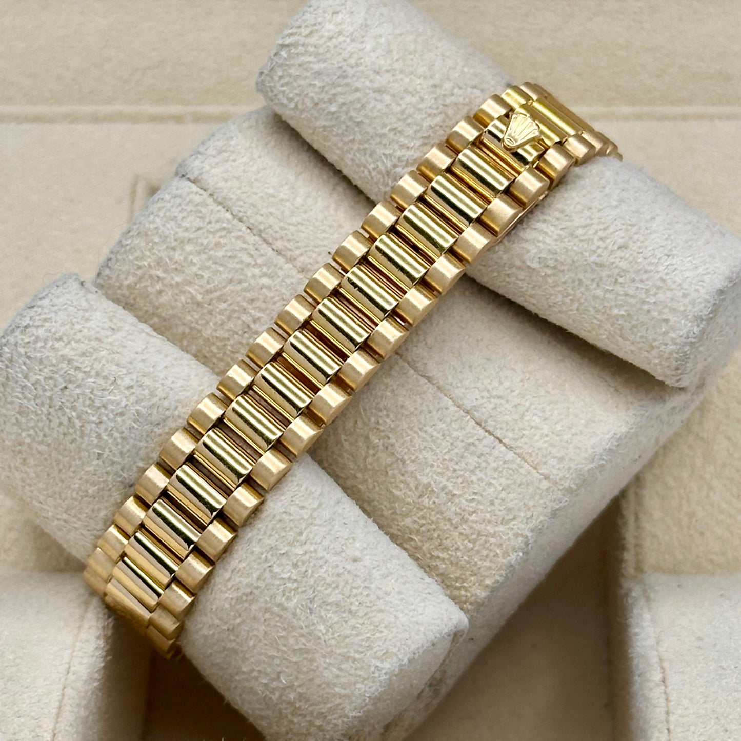Lady-Datejust 26 Champagne Big Diamond 18K Yellow Gold President Ref 79178 1999