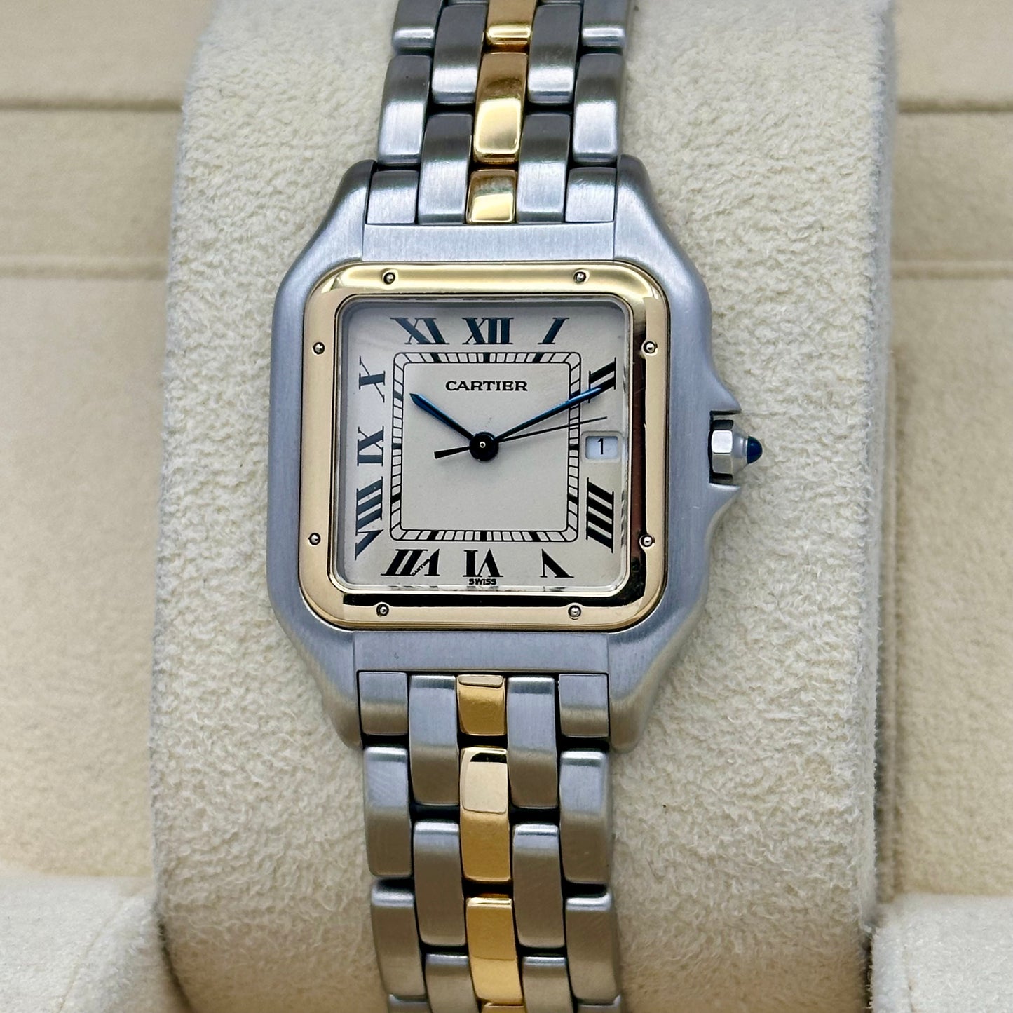 Panthére Single Row Jumbo 18K Yellow Gold Ref 8395 1990