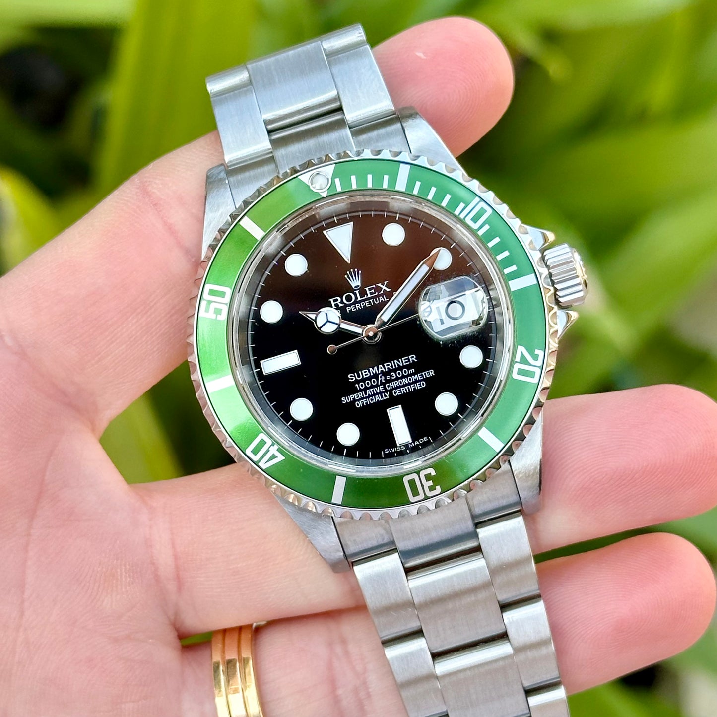 Submariner Date Kermit Ref 16610LV 2007