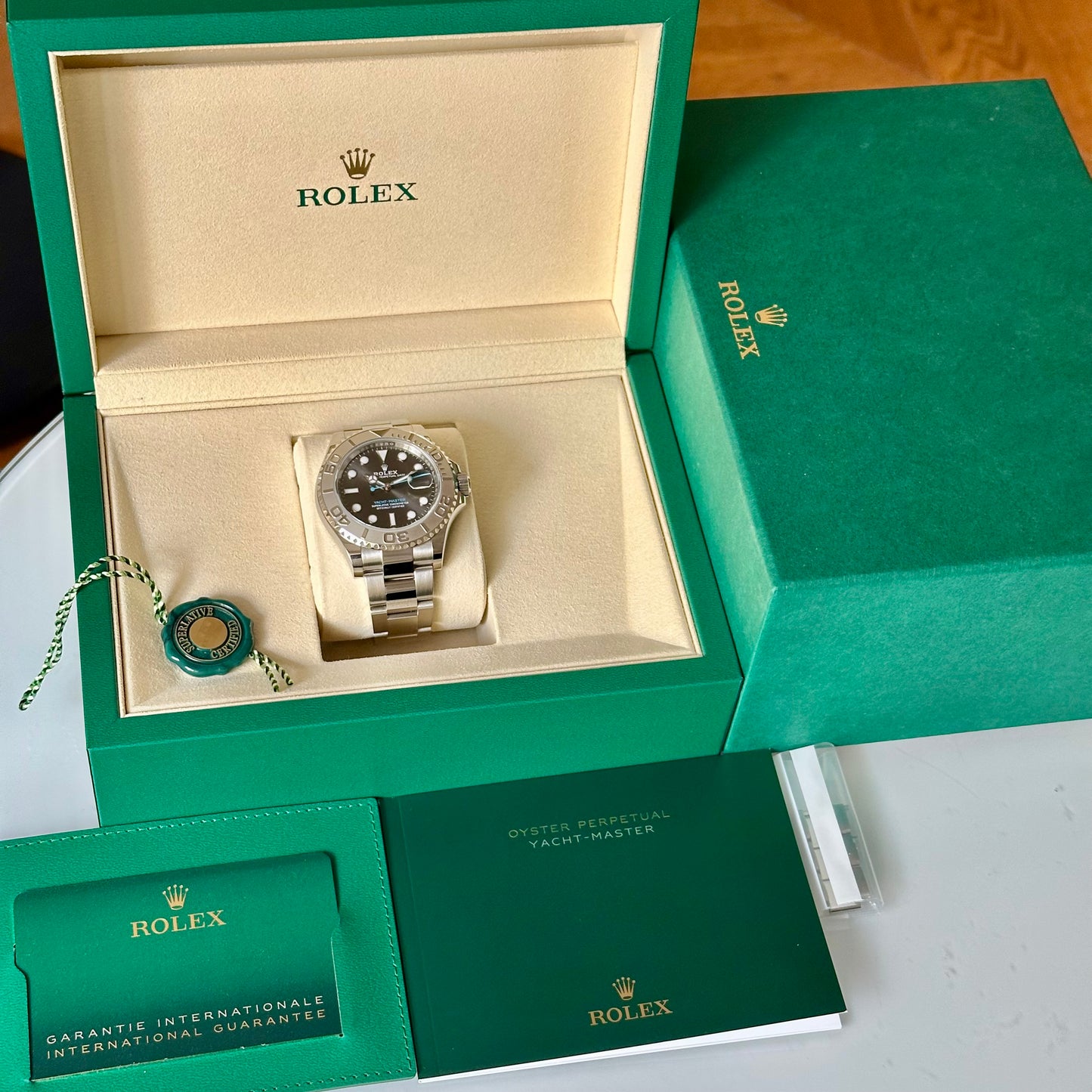 Yacht-Master 40 Platinum Rhodium Dial Ref 126622 2026