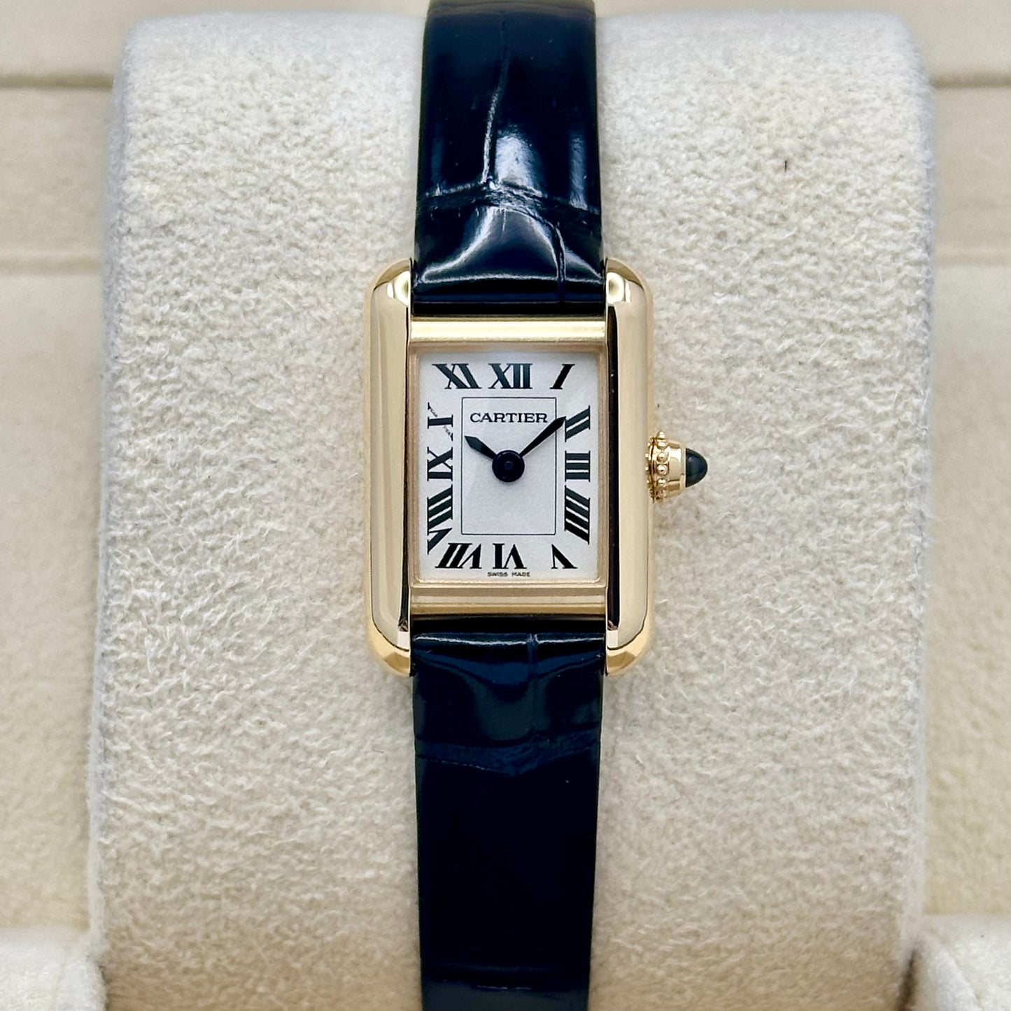 Tank Louis Mini 18K Yellow Gold White Romans Ref WGTA0352 2025