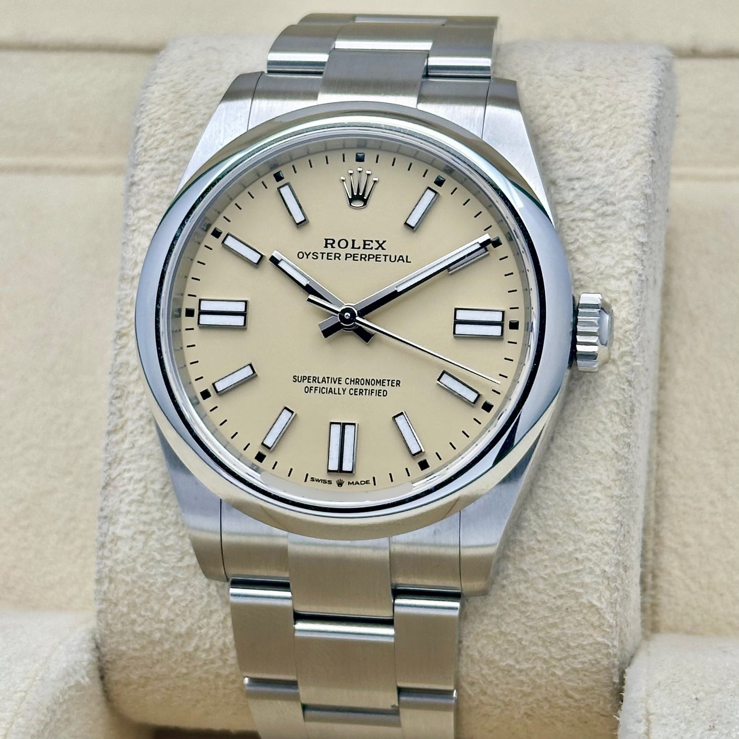 Oyster Perpetual 41 Beige Dial Ref 134300 2025
