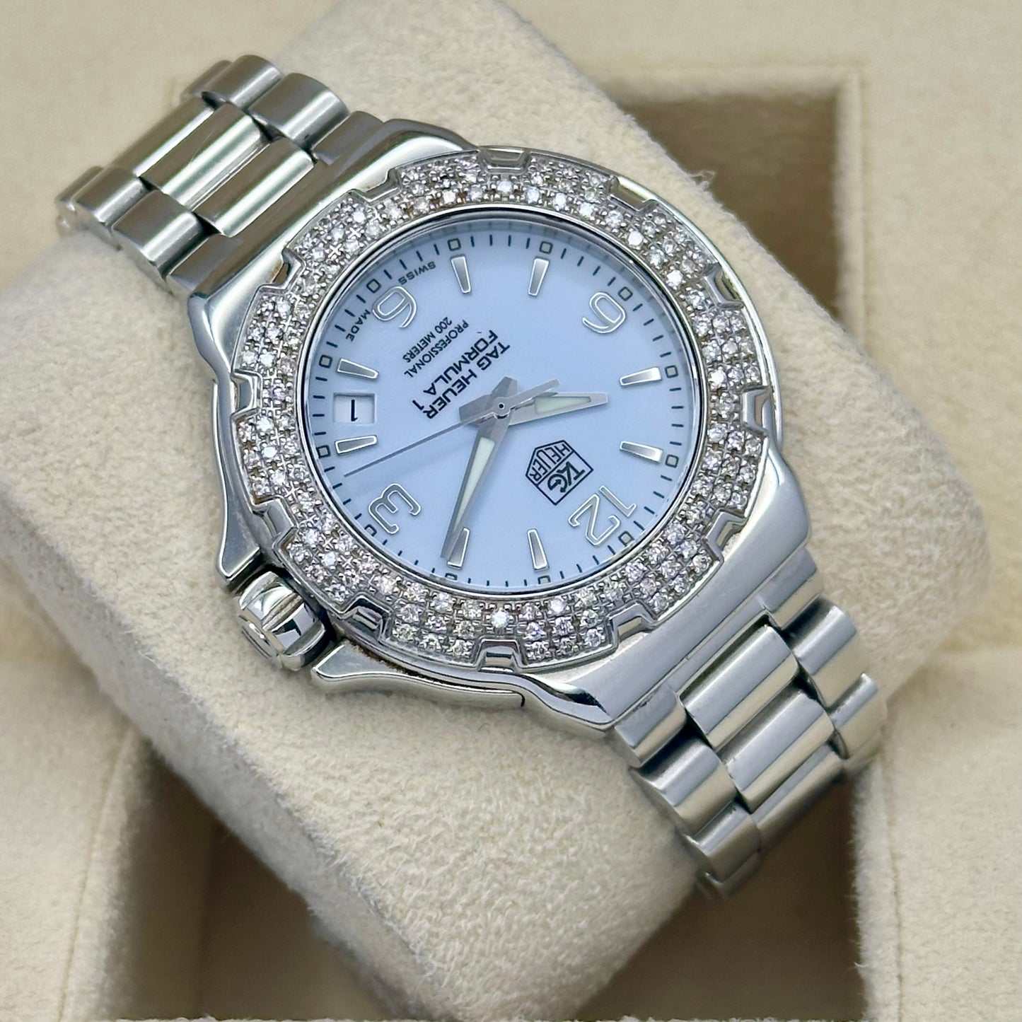 Forumula 1 Ladies Factory Diamond Bezel Ref WAC1215.BA0852 2011