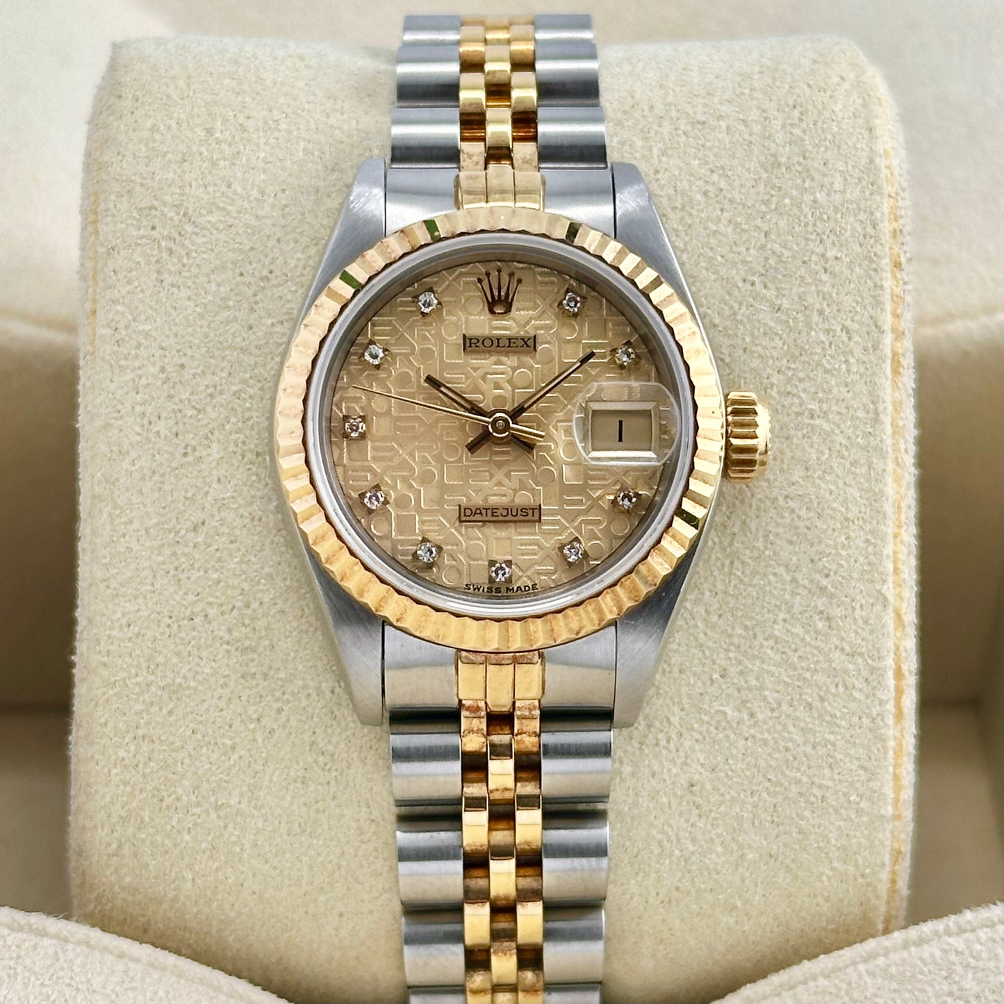 Lady-Datejust 26 Computer Diamond Ref 69173 1990