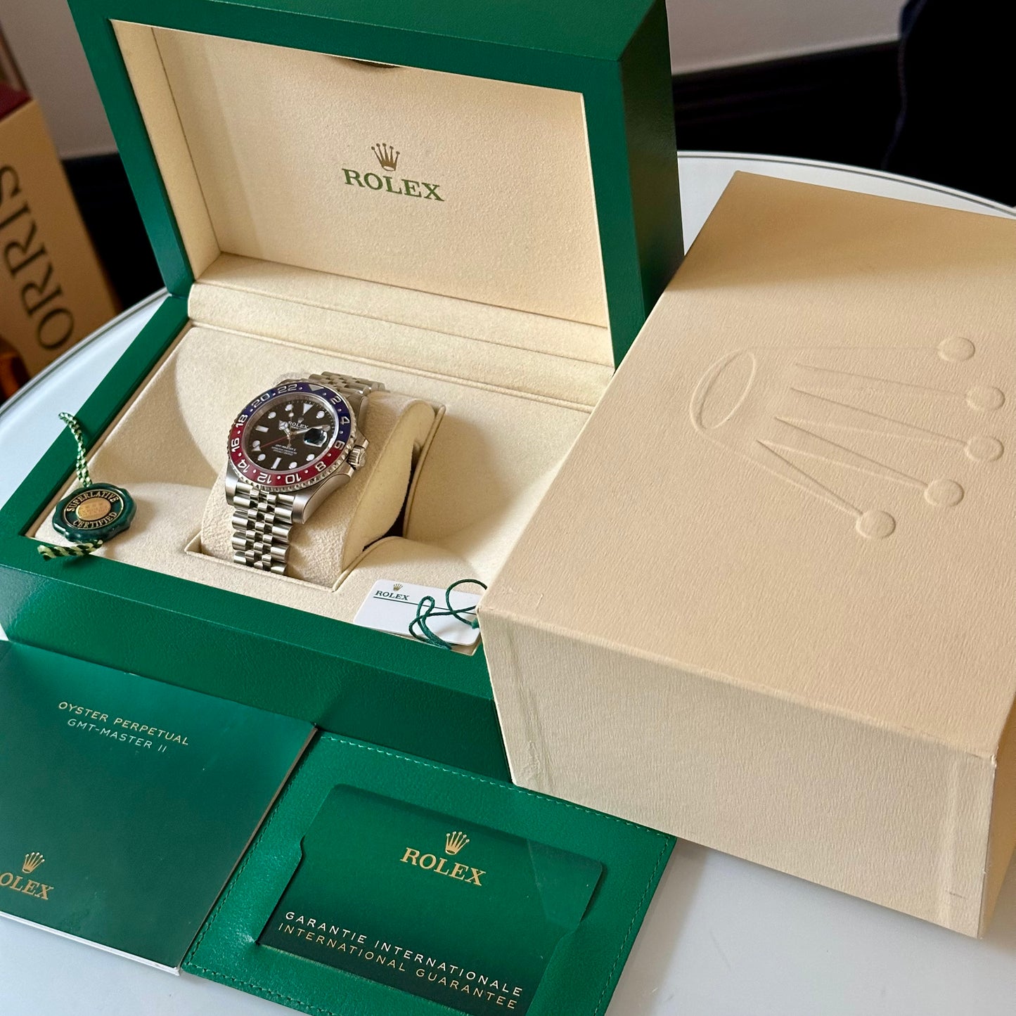 GMT Master II Pepsi Ref 126710BLRO 2021