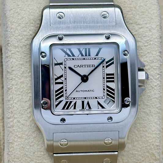 Santos Galbée Automatic XL White Romans Ref 2823 2008