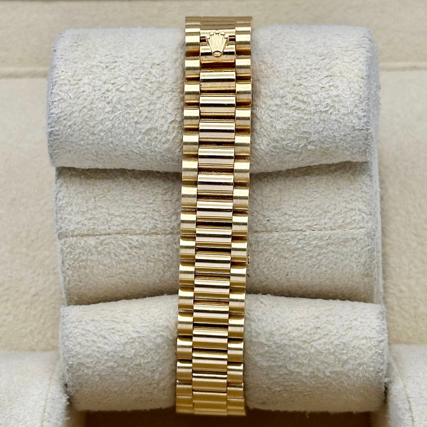 Lady-Datejust 26 Champagne Diamond 18K Yellow Gold President Ref 69178