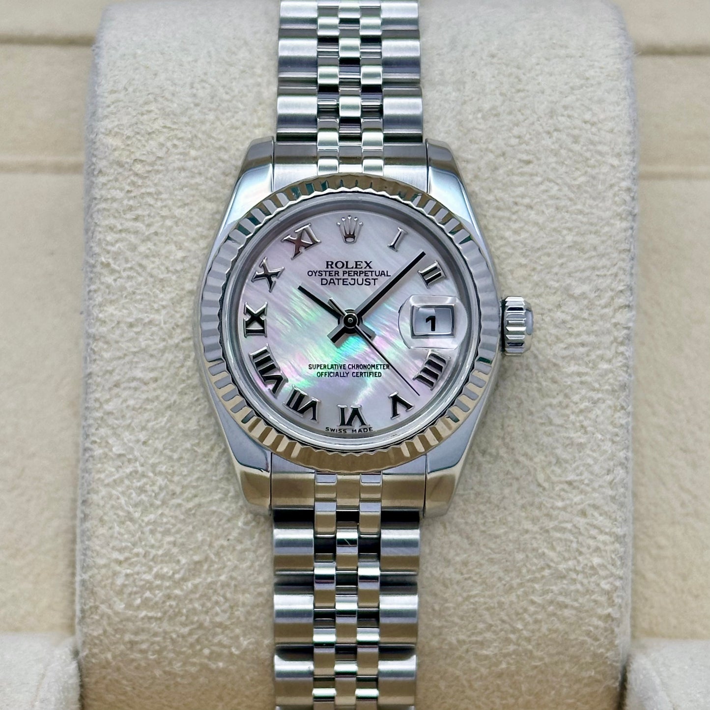 Lady-Datejust 26 Mother Of Pearl Dial Ref 179174