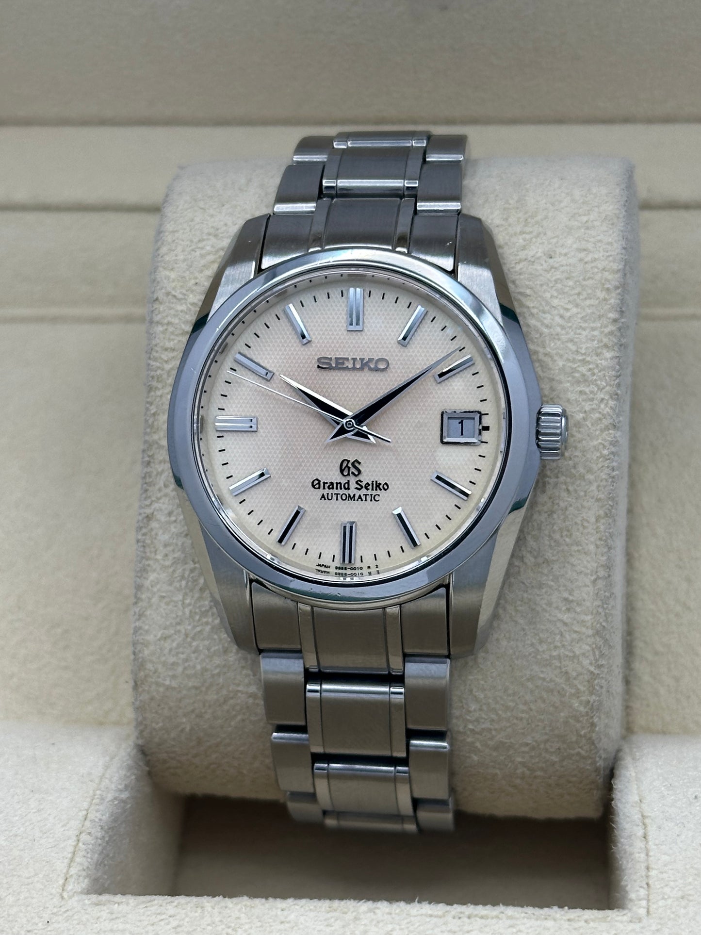 Automatic Ivory Guilloché Ref SBGR003 1999
