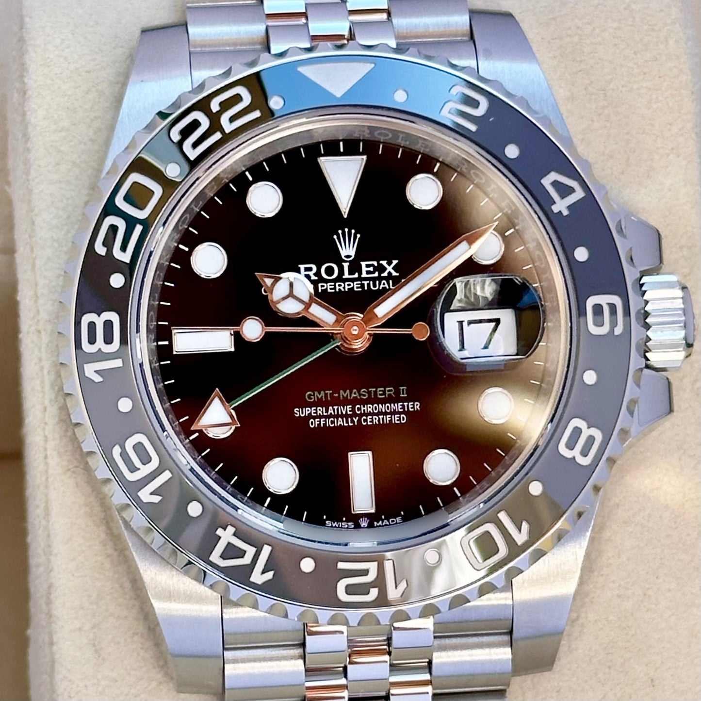 GMT Master II Bruce Wayne Ref 126710GRNR 2024