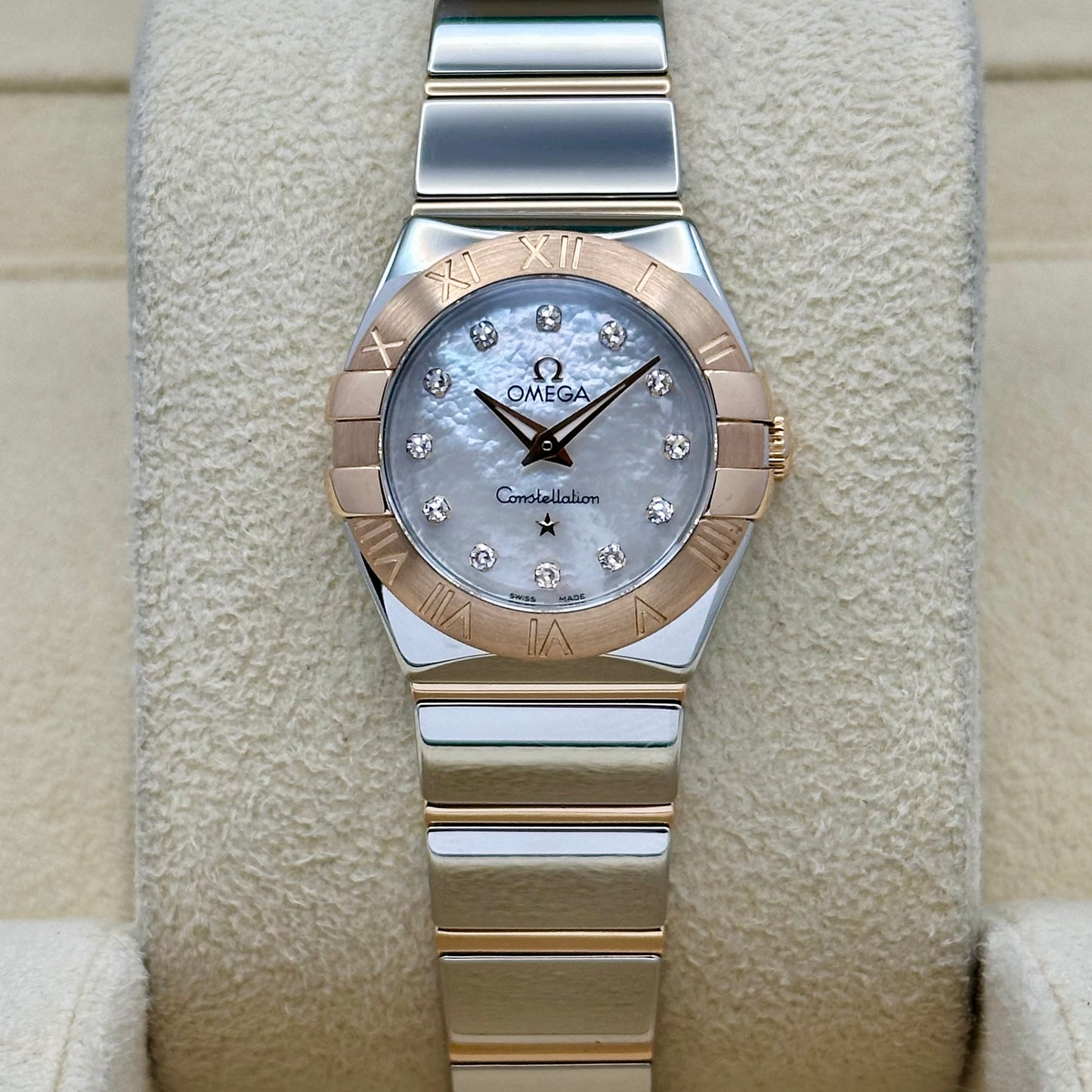 Constellation Ladies Mother Of Pearl Diamond Dial Ref 131.20.25.60.55.001