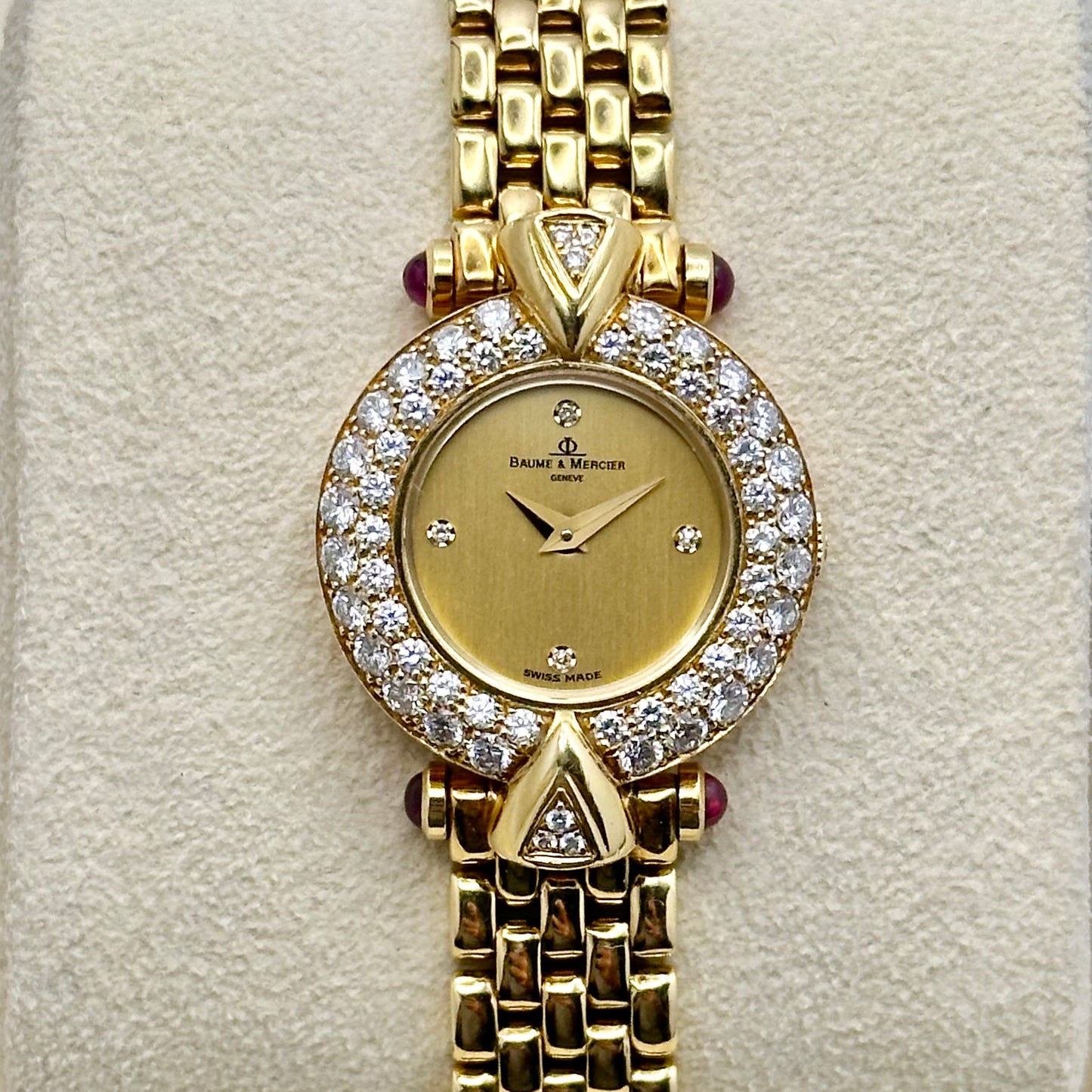 18K Yellow Gold Diamond Bezel Ref 988 16792 2000