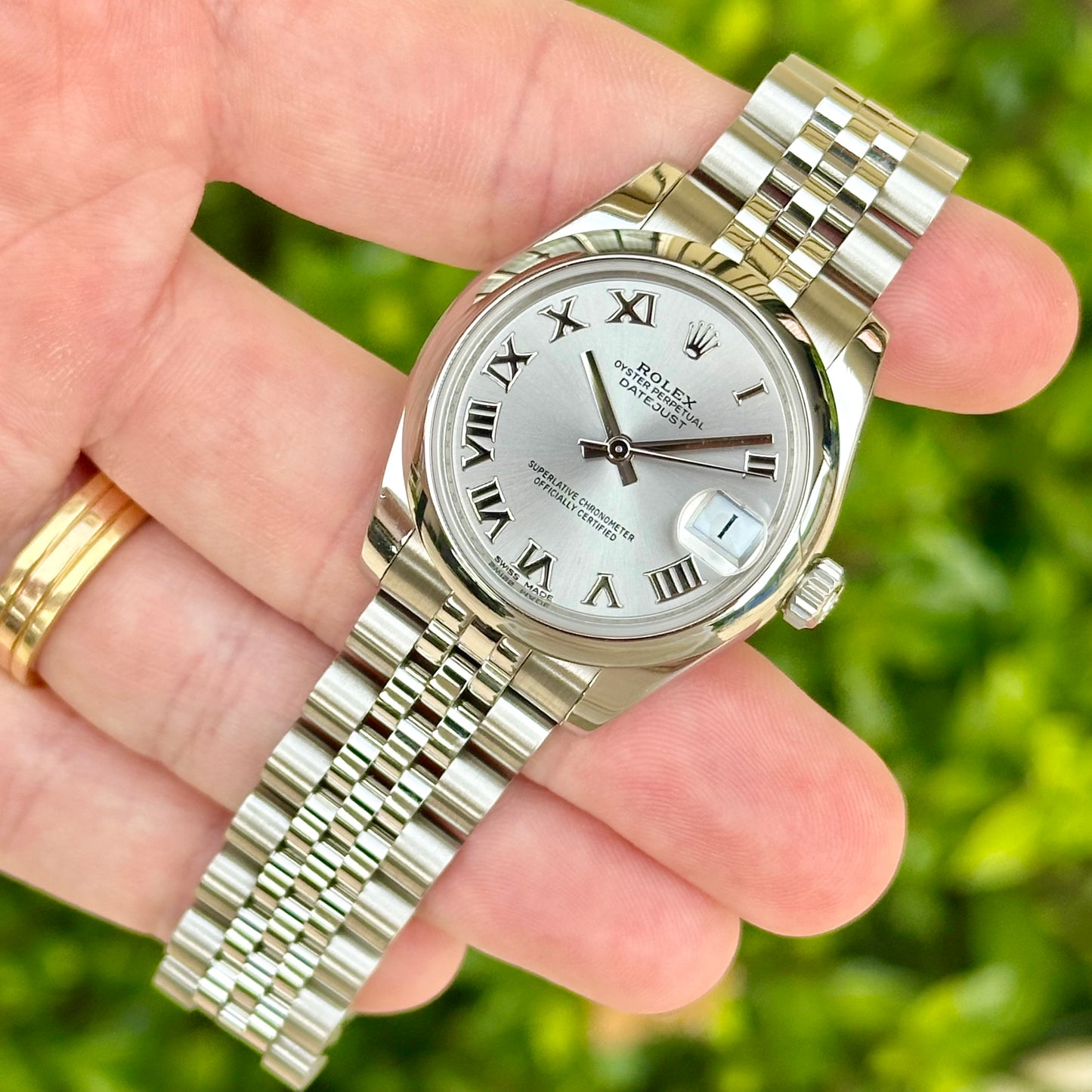 Datejust 31 Silver Romans Ref 178240 2013