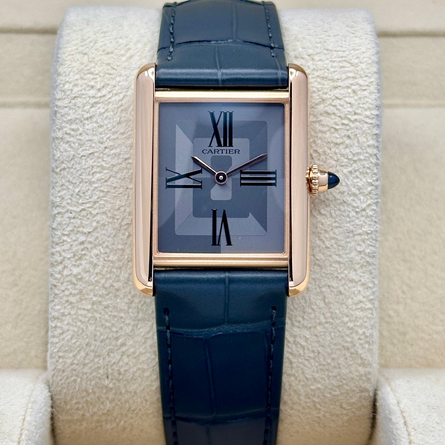 Louis Cartier Large 18K Rose Gold Manual Winding Ref WGTA0092 2025