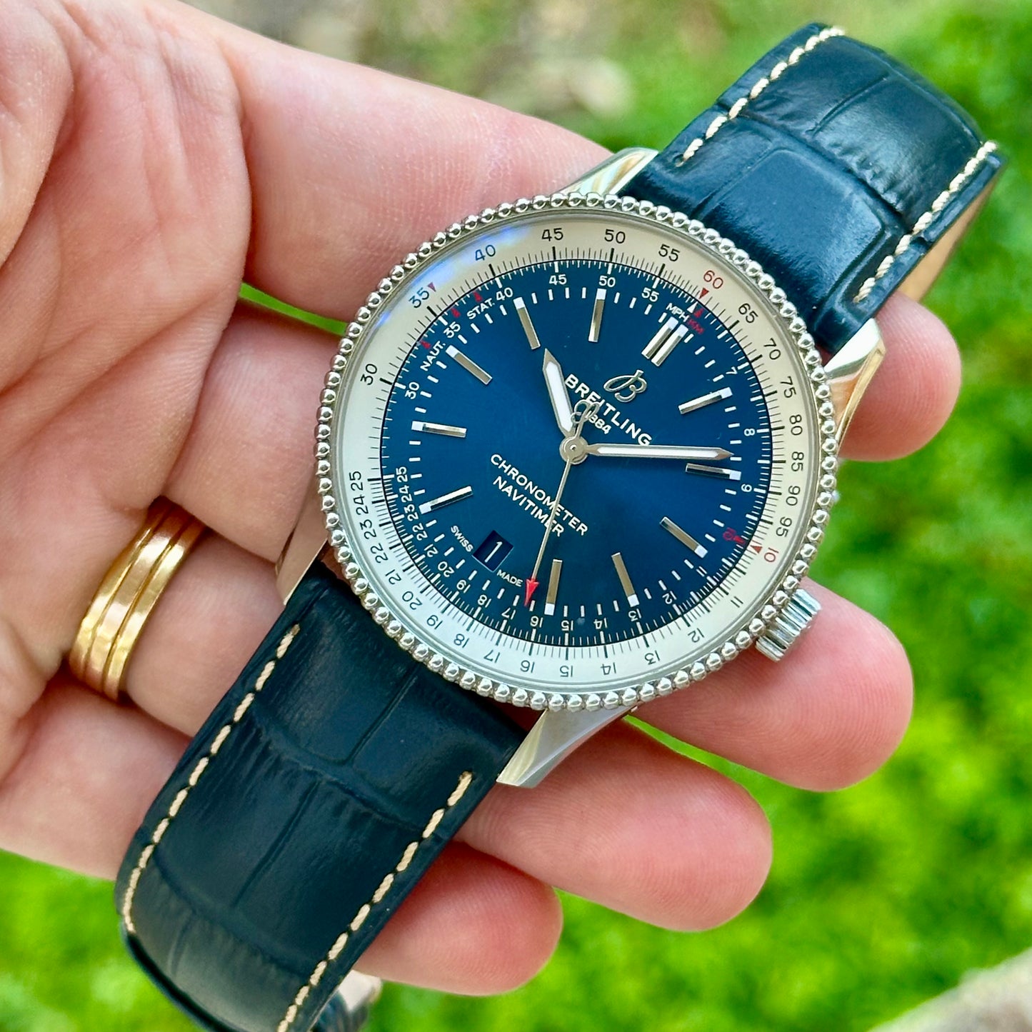 Navitimer Automatic 41 Blue Ref A17326211C1P4 2020